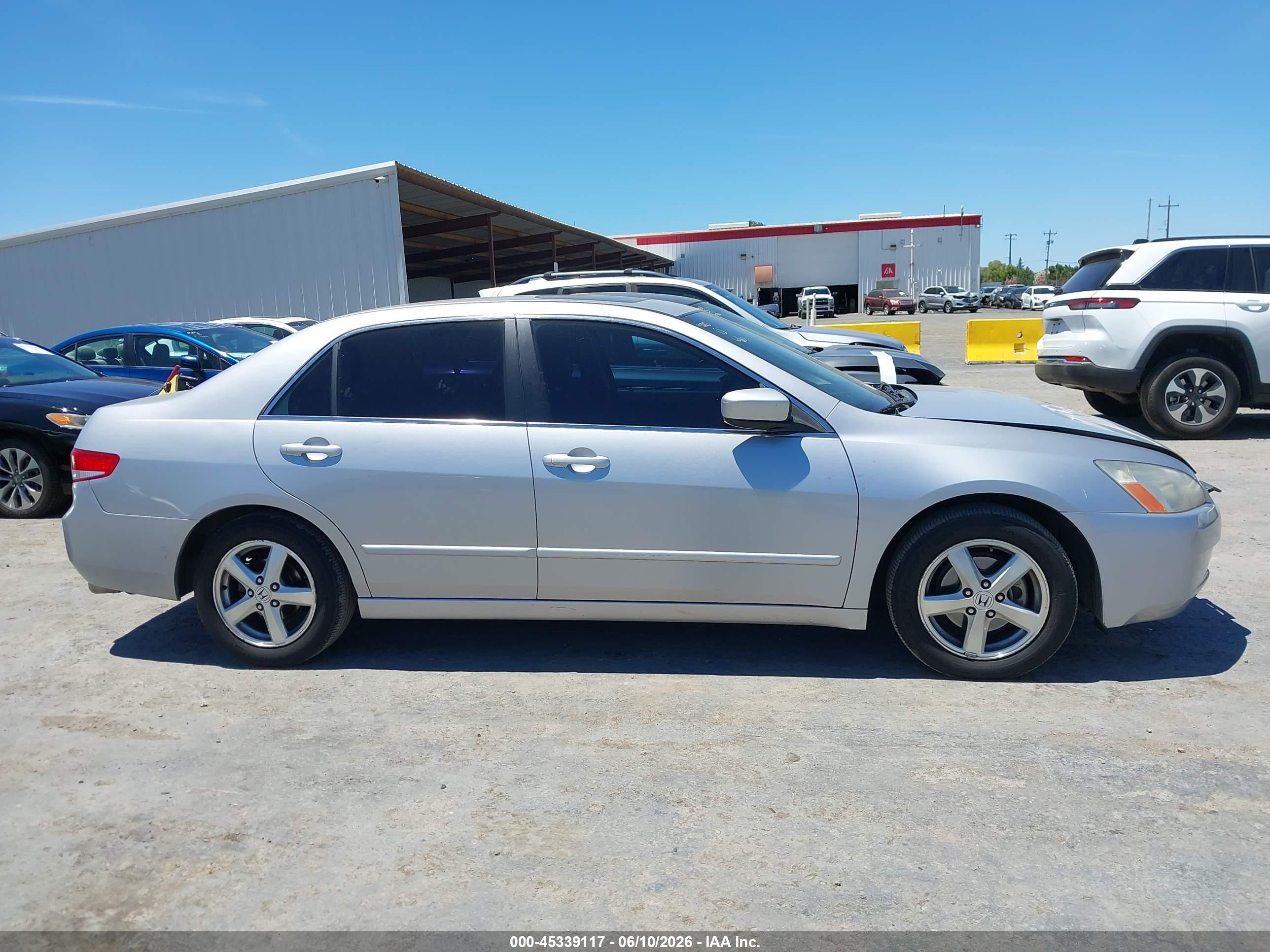 2003 Honda Accord 2.4 Ex Silver vin: JHMCM566X3C064672