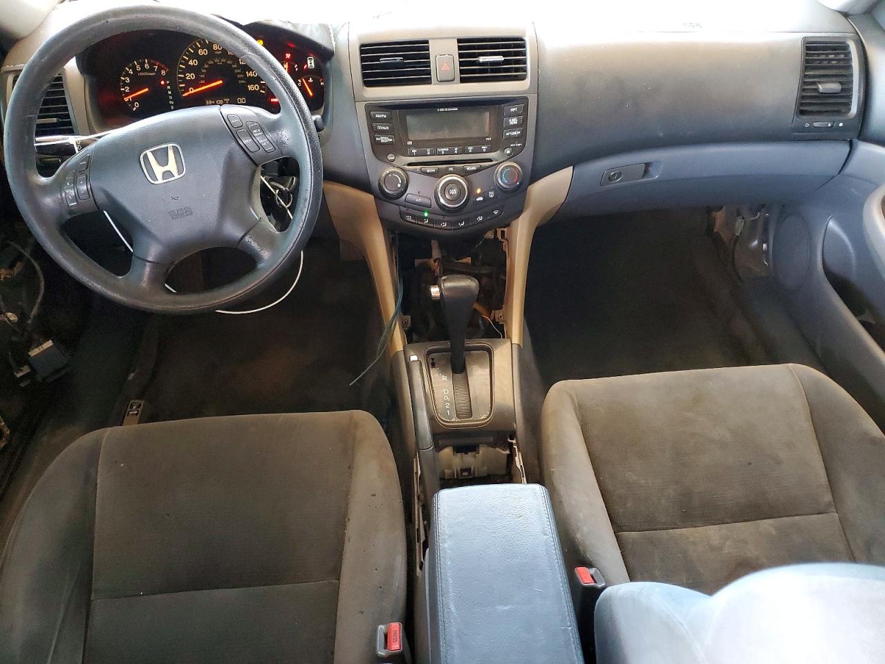 2003 Honda Accord Ex Black vin: JHMCM566X3C071167