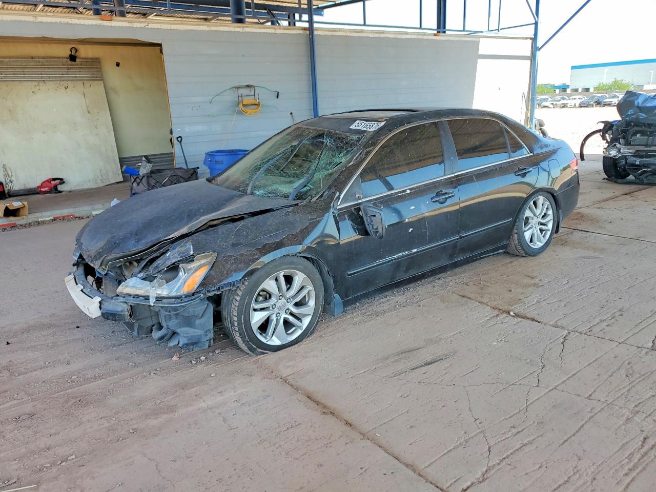 2003 Honda Accord Ex Black vin: JHMCM566X3C071167