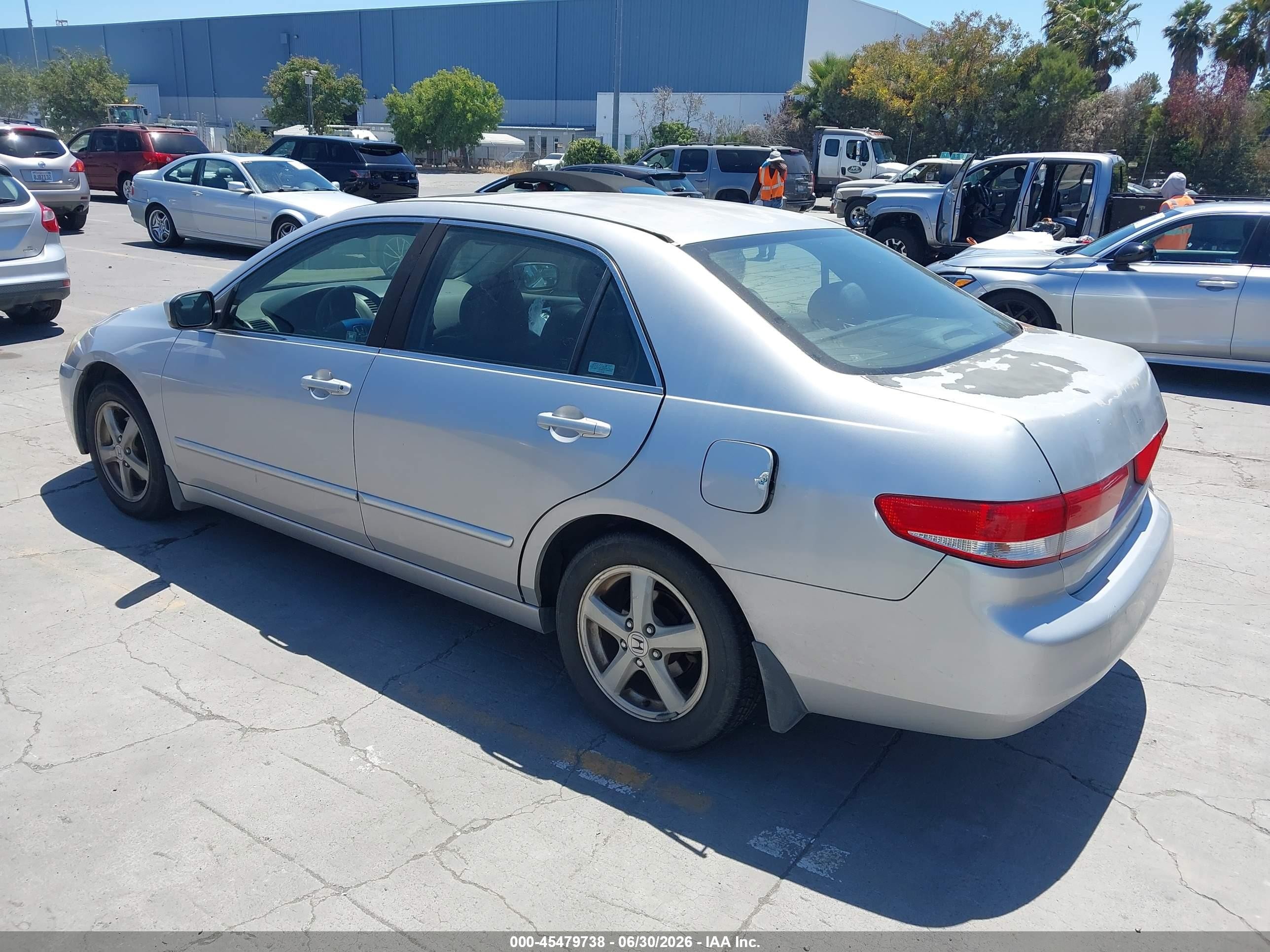 2003 Honda Accord Sdn Ex Silver vin: JHMCM566X3C073260