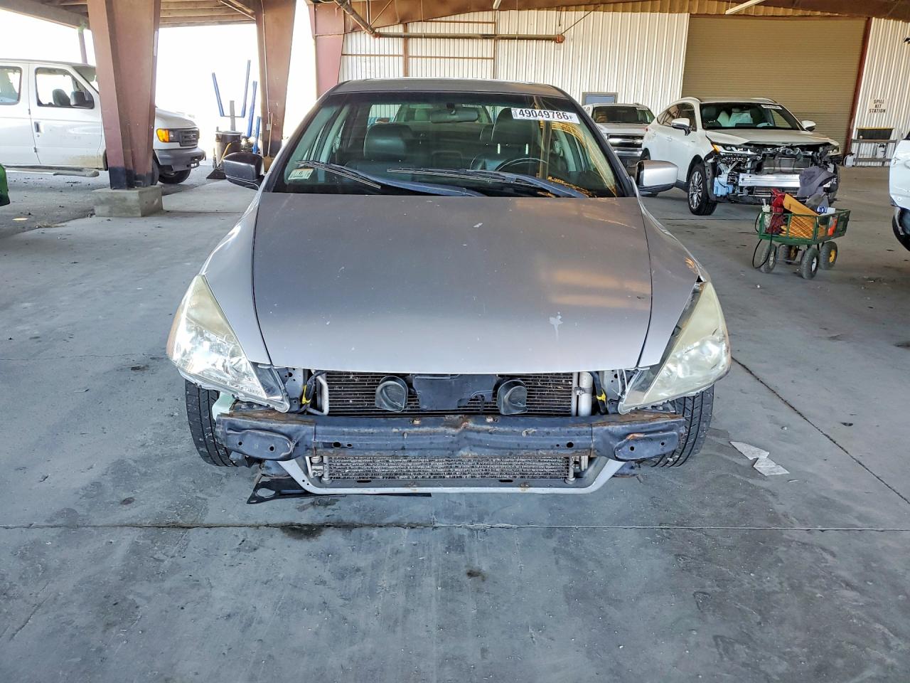 2003 Honda Accord Ex Серебряный vin: JHMCM566X3C076305