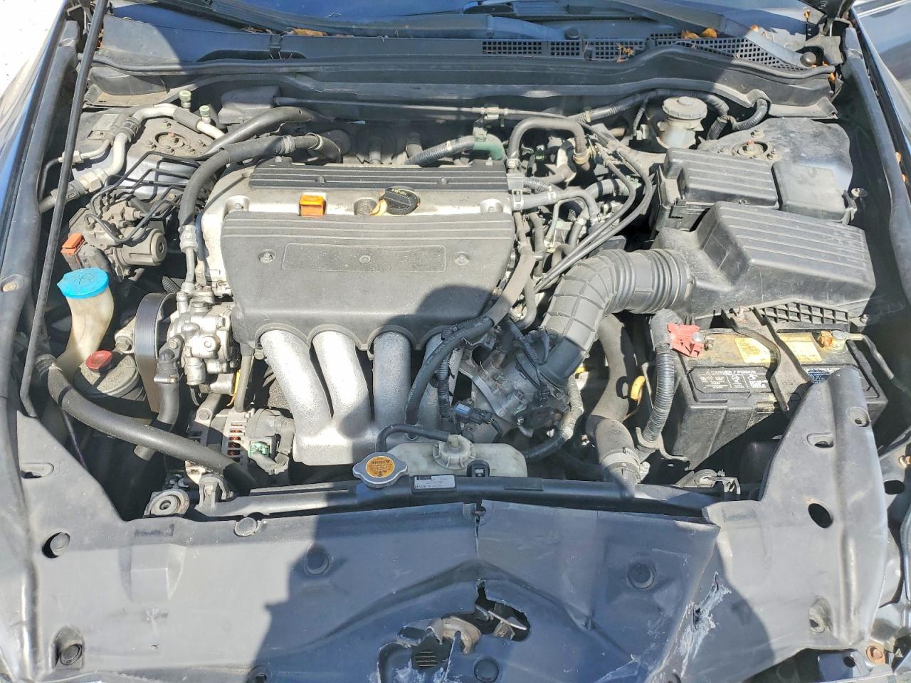 2004 Honda Accord Ex Gray vin: JHMCM56704C015751