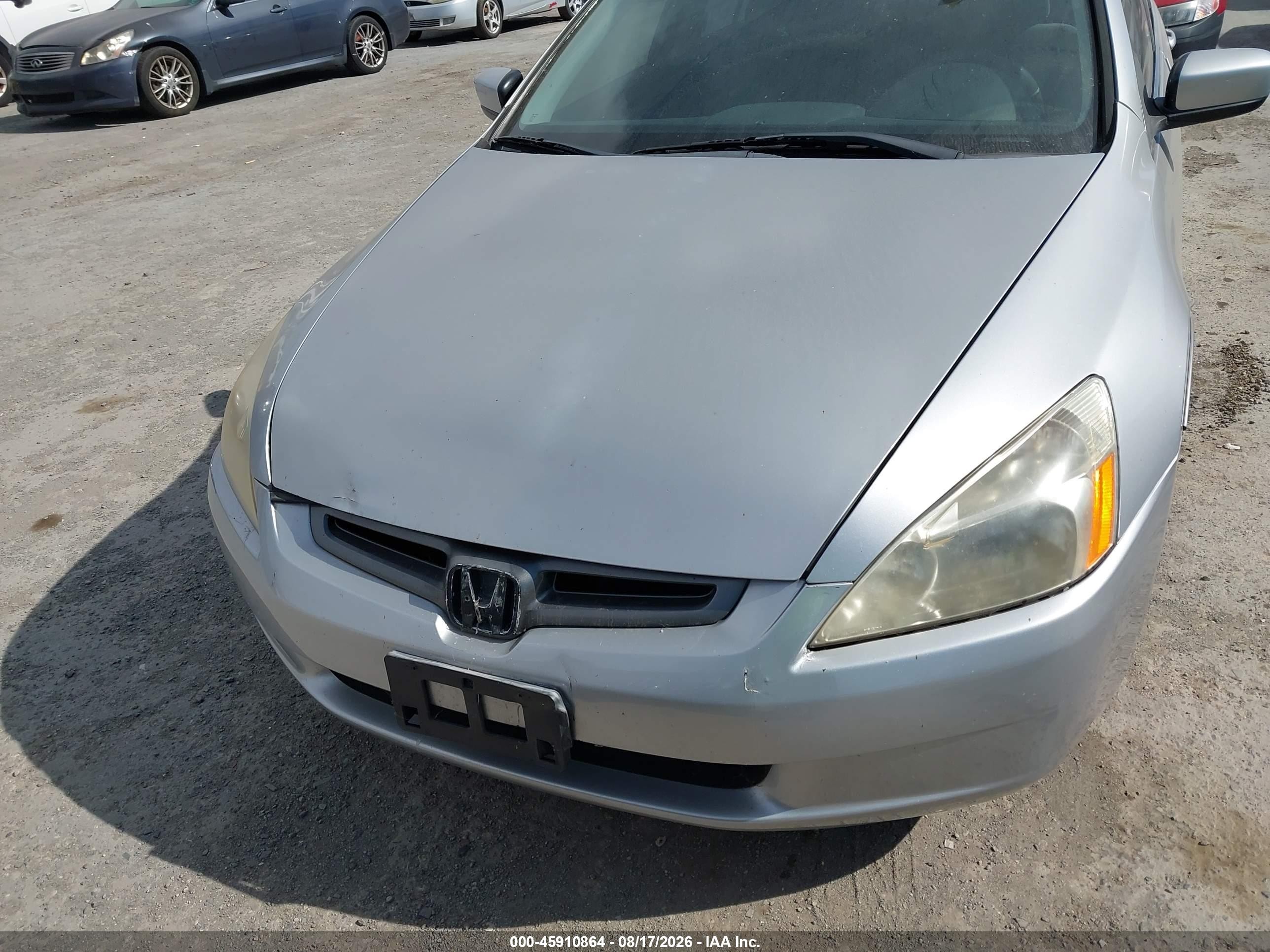 2005 Honda Accord 2.4 Ex Silver vin: JHMCM56705C003147