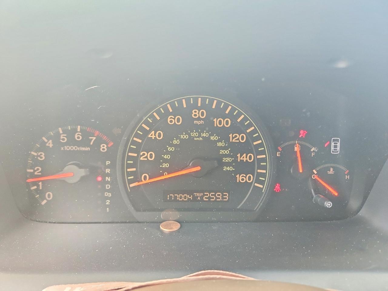 2003 Honda Accord Ex Beige vin: JHMCM56713C070983