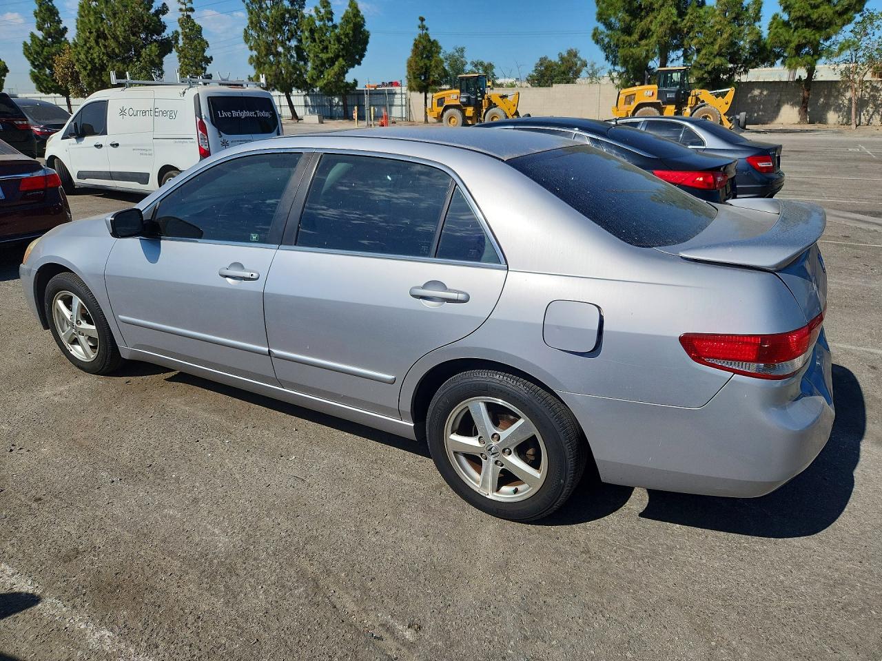 2003 Honda Accord Ex Silver vin: JHMCM56713C079988