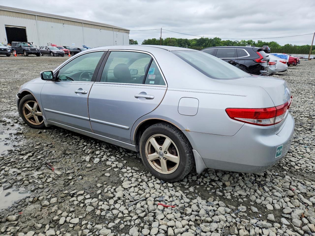 2003 Honda Accord Ex Silver vin: JHMCM56733C039959
