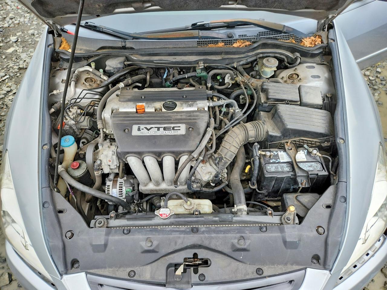 2003 Honda Accord Ex Silver vin: JHMCM56733C039959