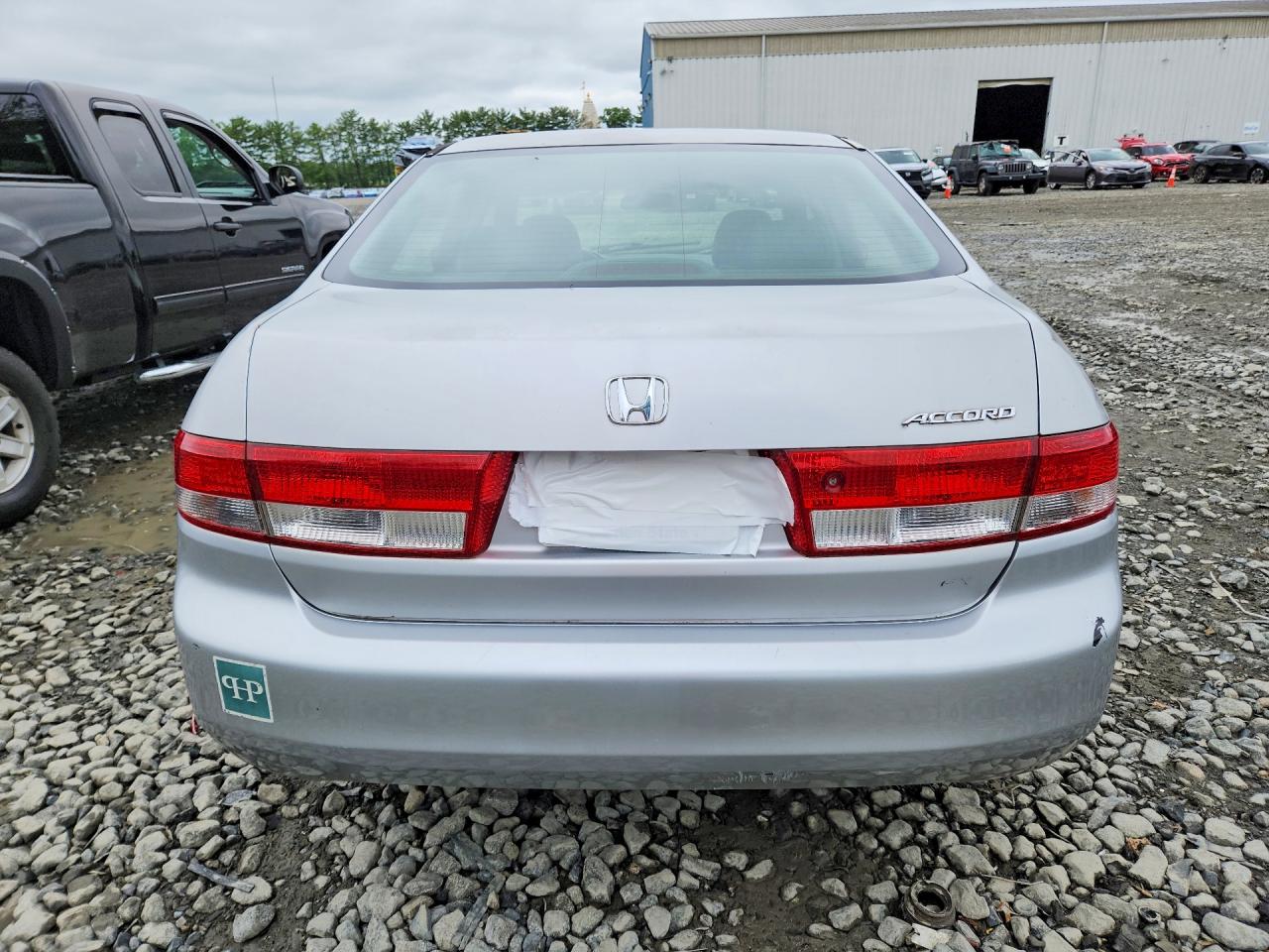 2003 Honda Accord Ex Silver vin: JHMCM56733C039959