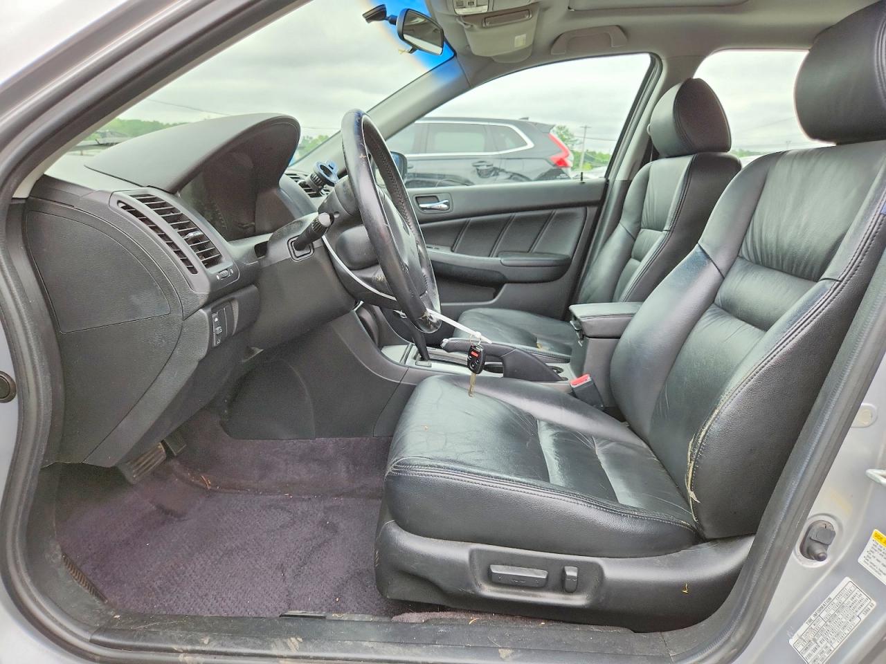 2003 Honda Accord Ex Silver vin: JHMCM56733C039959