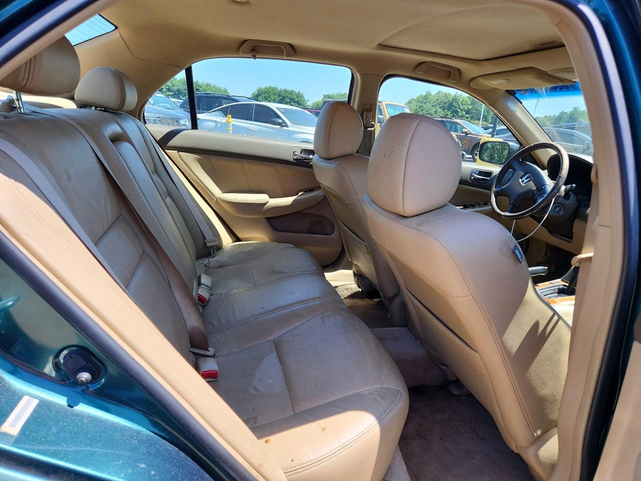 2003 Honda Accord Ex Green vin: JHMCM56733C065249