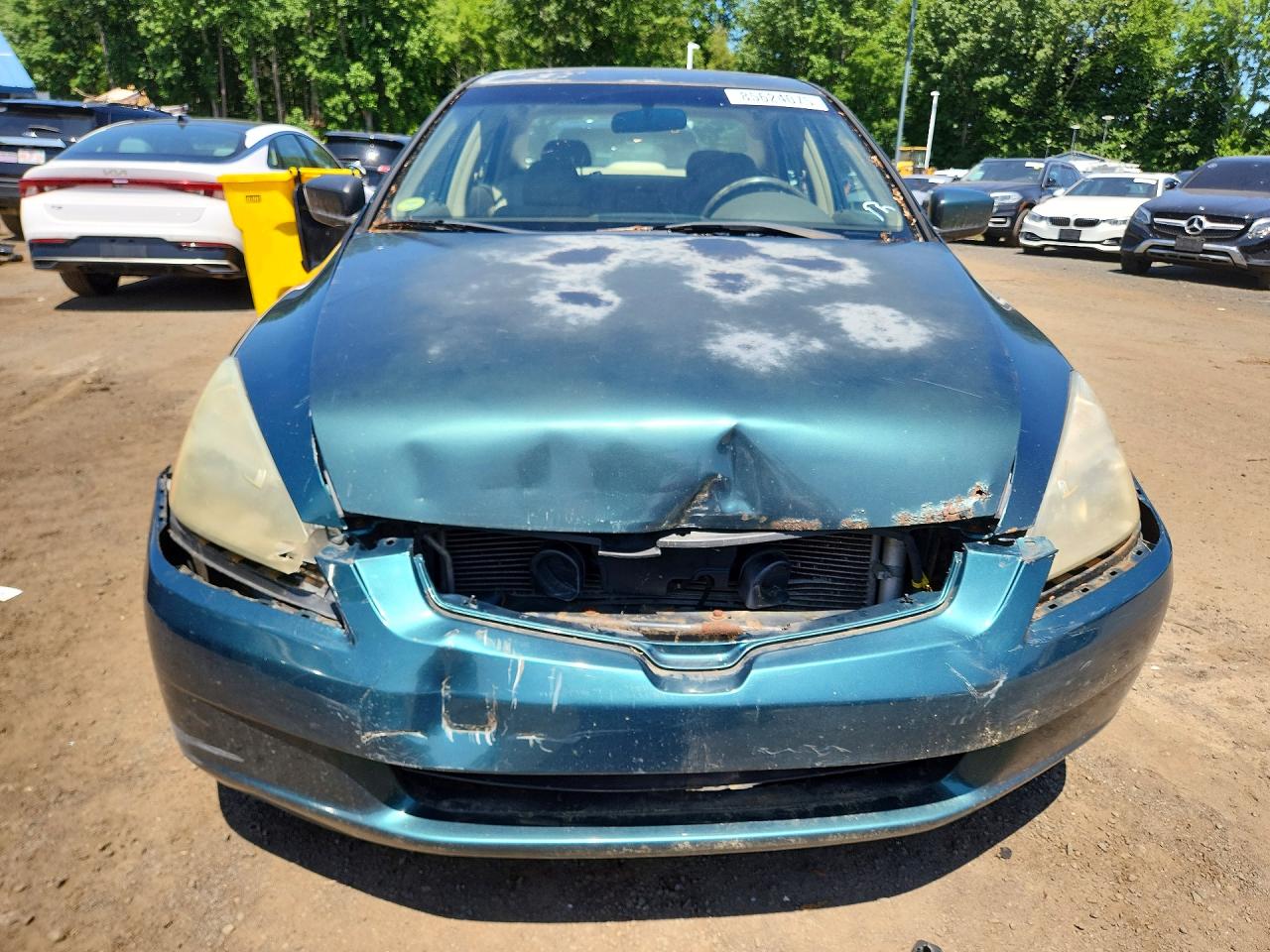 2003 Honda Accord Ex Green vin: JHMCM56733C065249