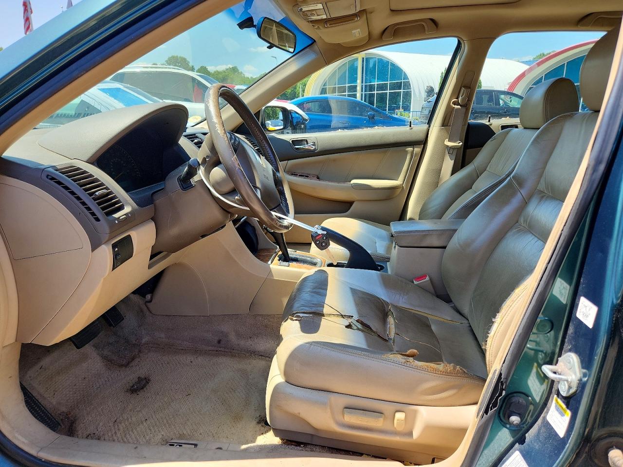 2003 Honda Accord Ex Green vin: JHMCM56733C065249