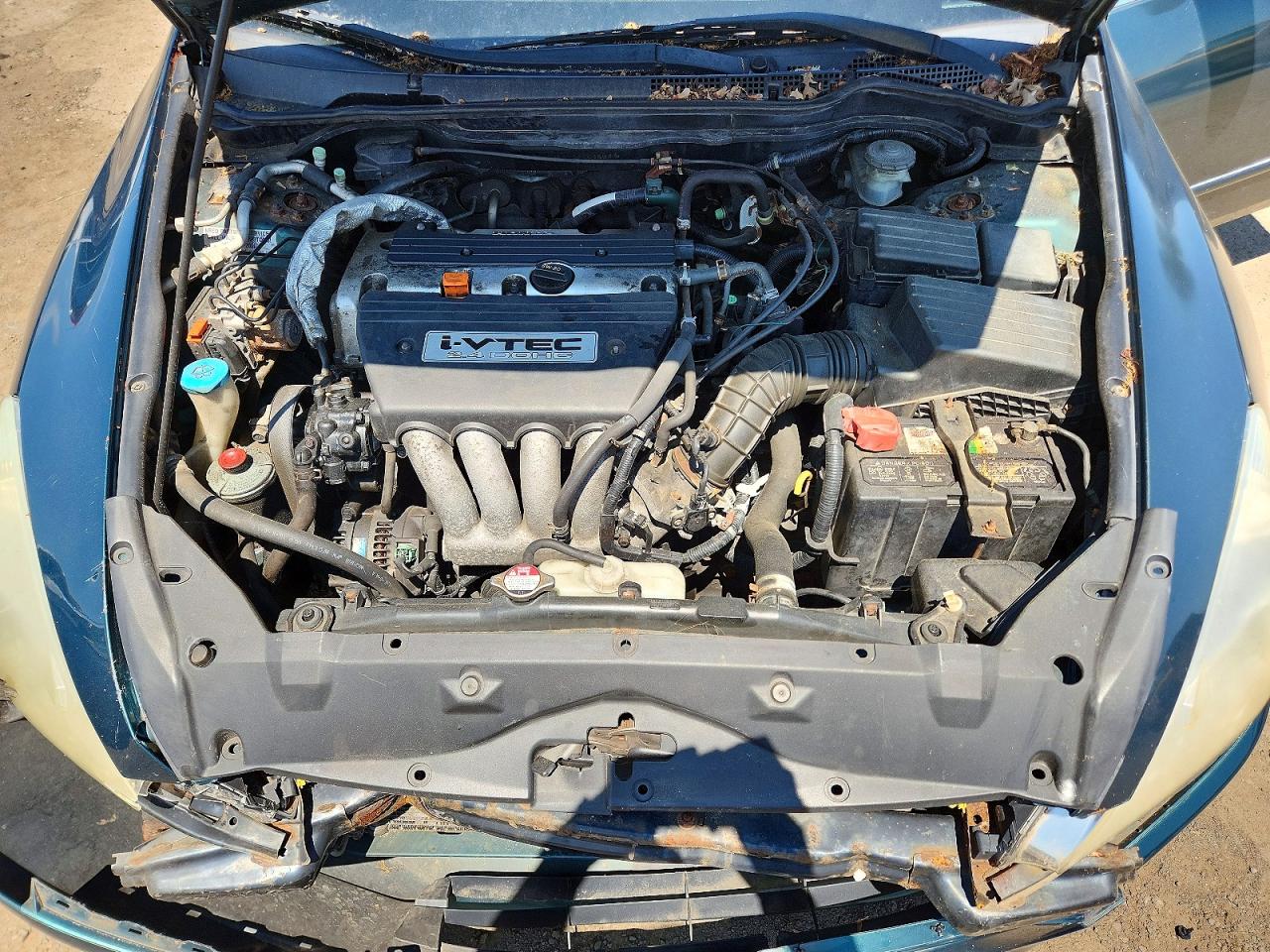 2003 Honda Accord Ex Green vin: JHMCM56733C065249