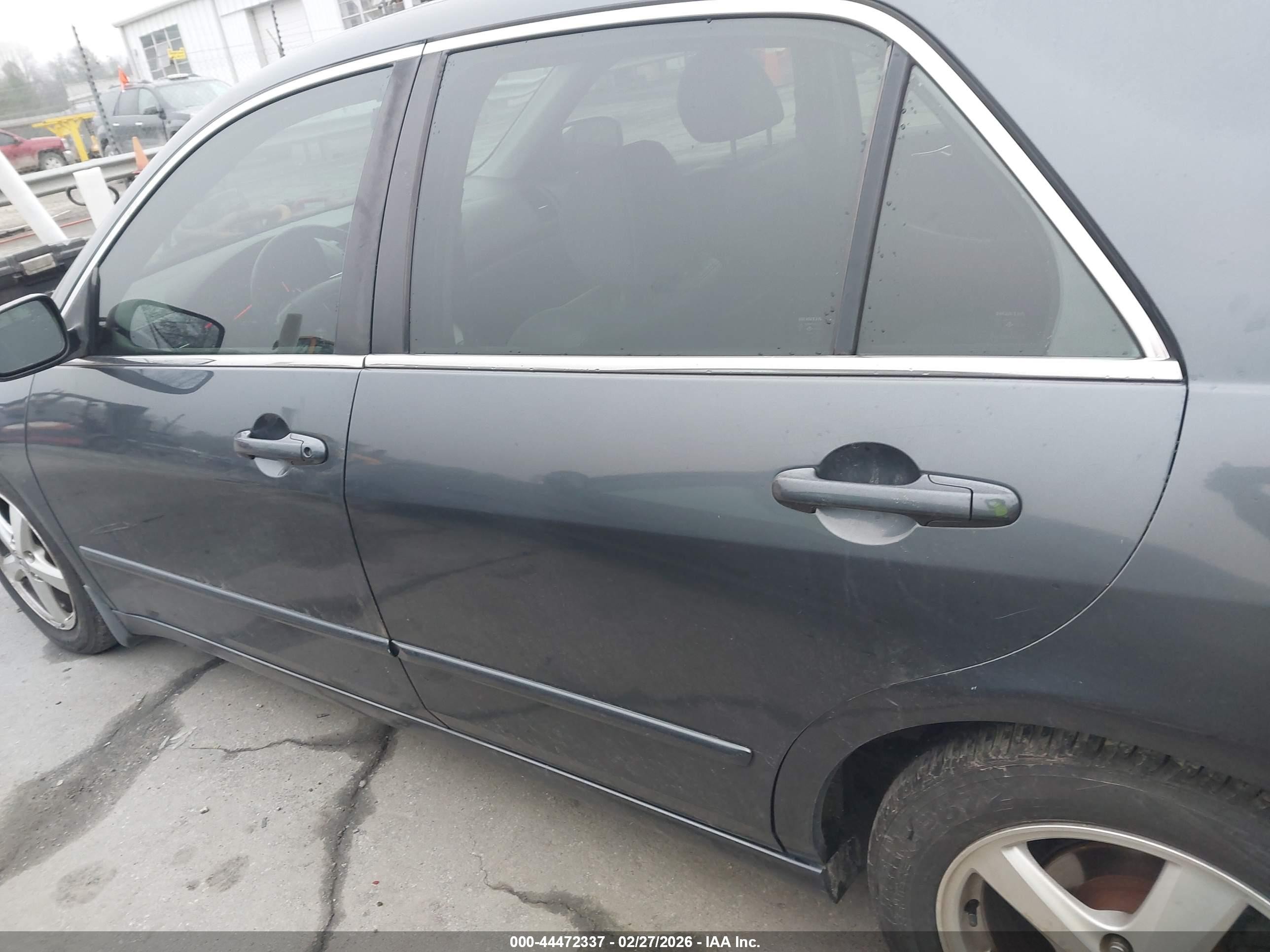2003 Honda Accord 2.4 Ex Blue vin: JHMCM56743C063008