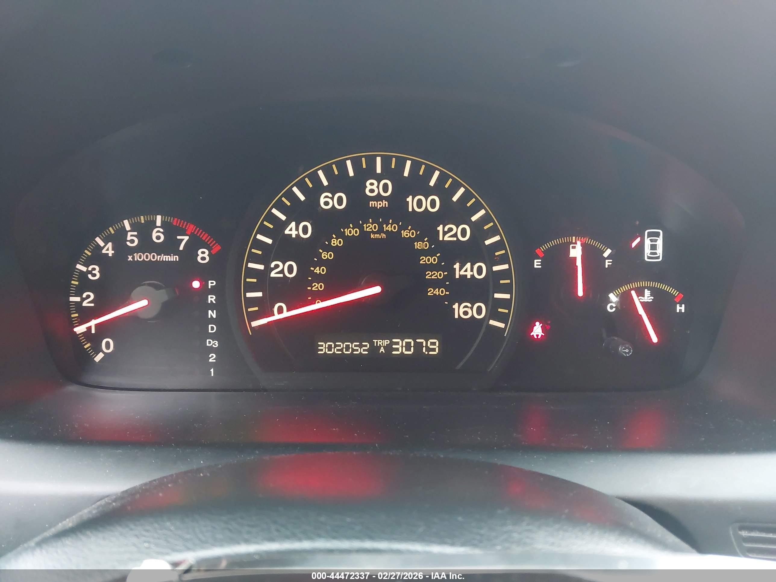 2003 Honda Accord 2.4 Ex Blue vin: JHMCM56743C063008