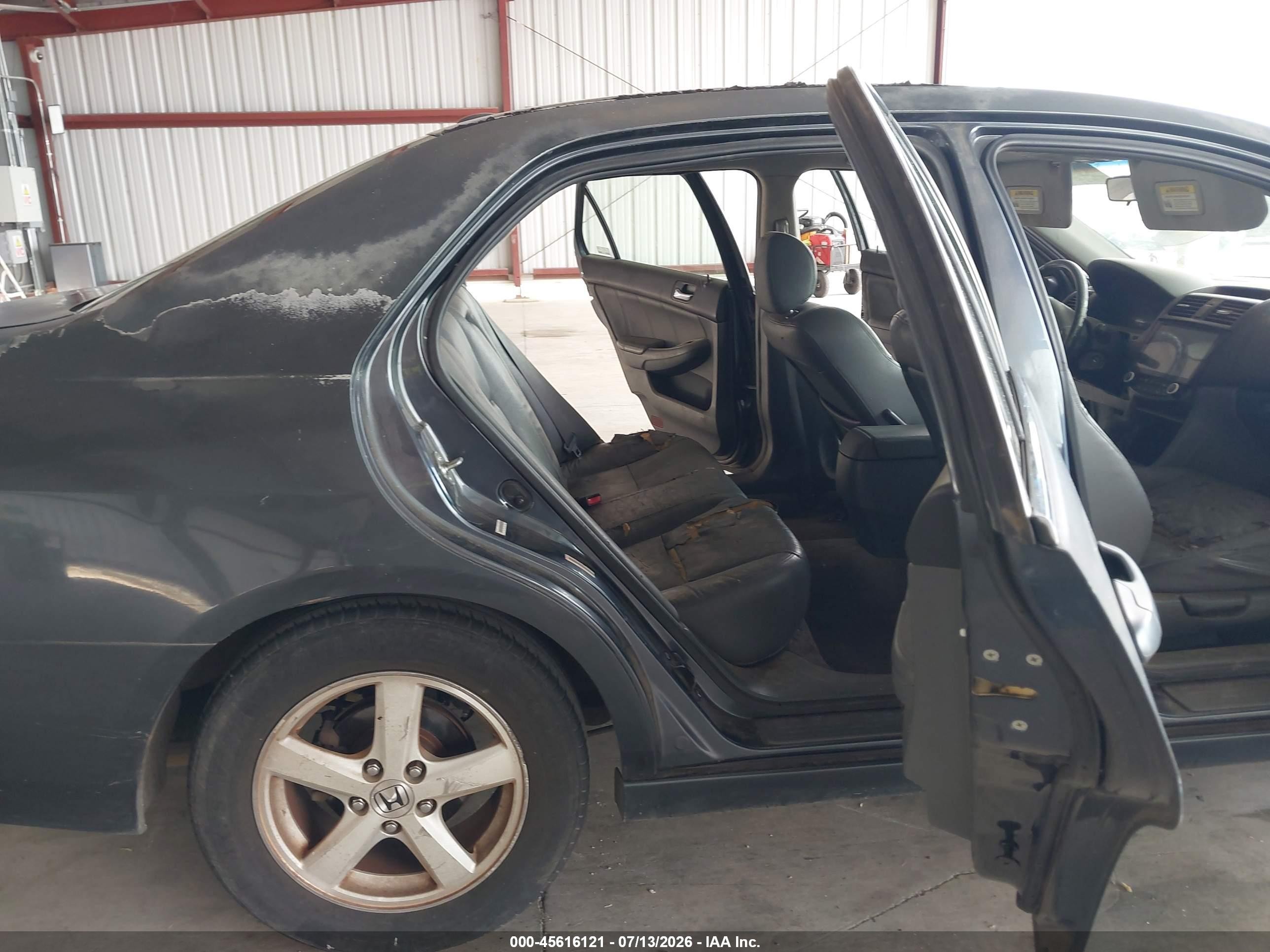 2004 Honda Accord 2.4 Ex Light Blue vin: JHMCM56744C013551