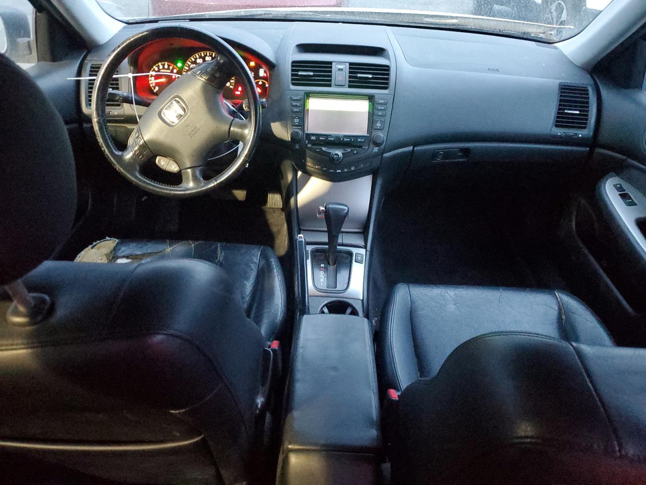 2004 Honda Accord Ex Silver vin: JHMCM56744C038708