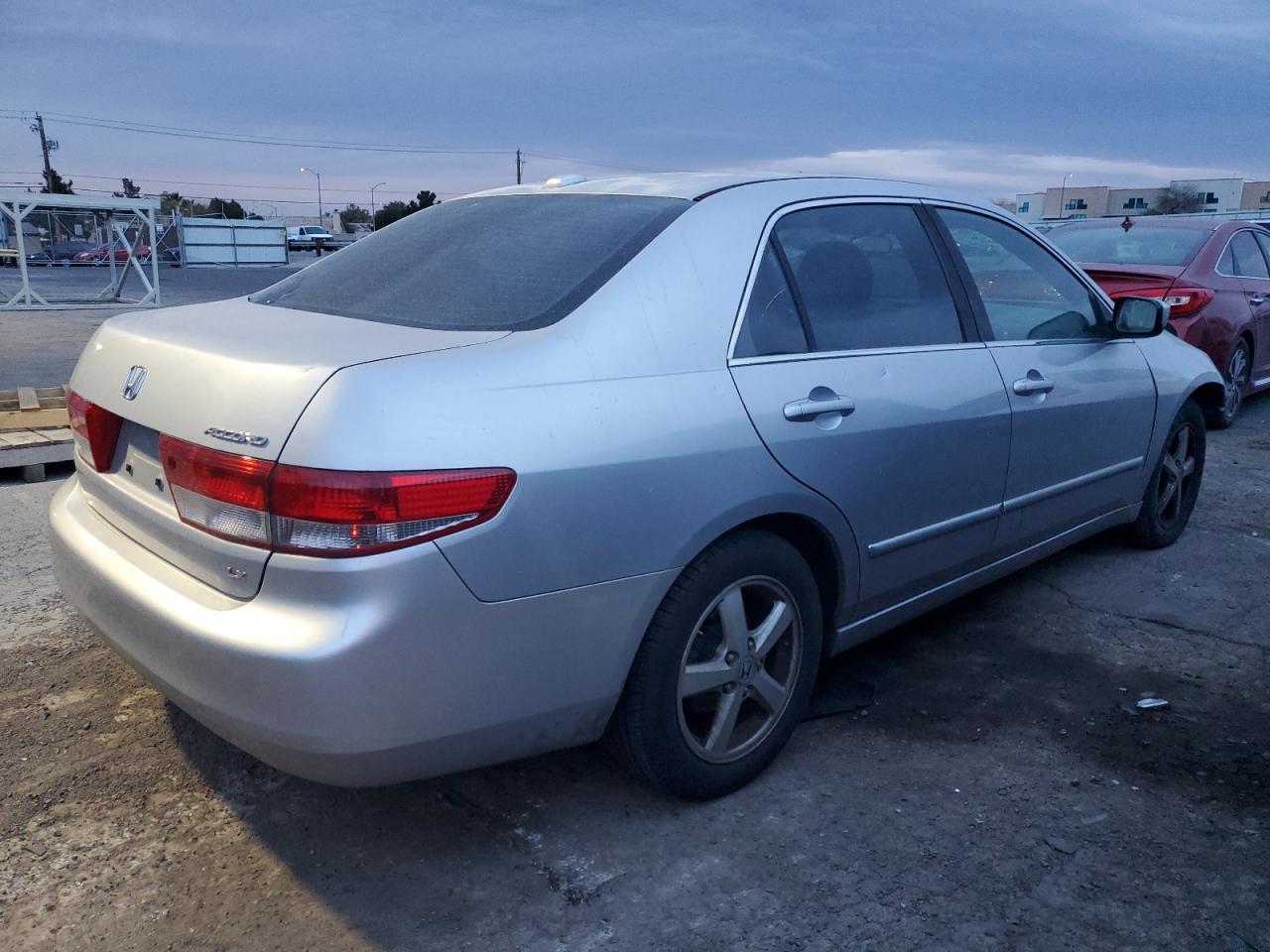 2004 Honda Accord Ex Silver vin: JHMCM56744C038708