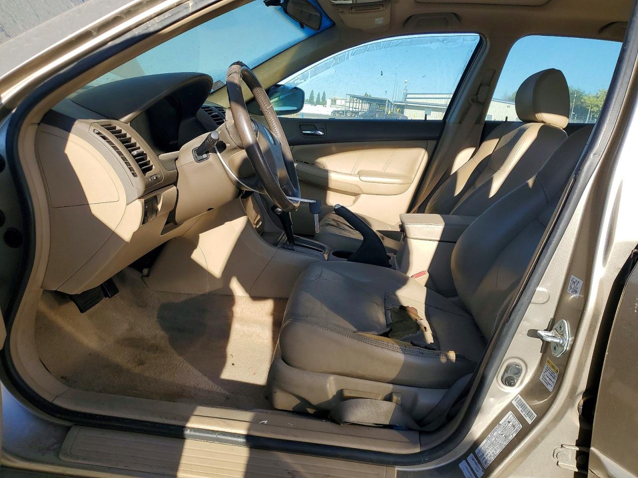 2003 Honda Accord Ex Tan vin: JHMCM56753C050381