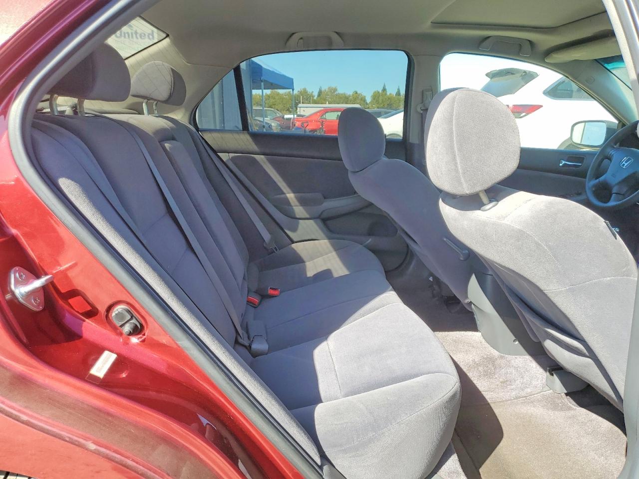 2006 Honda Accord Ex Burgundy vin: JHMCM56766C004143