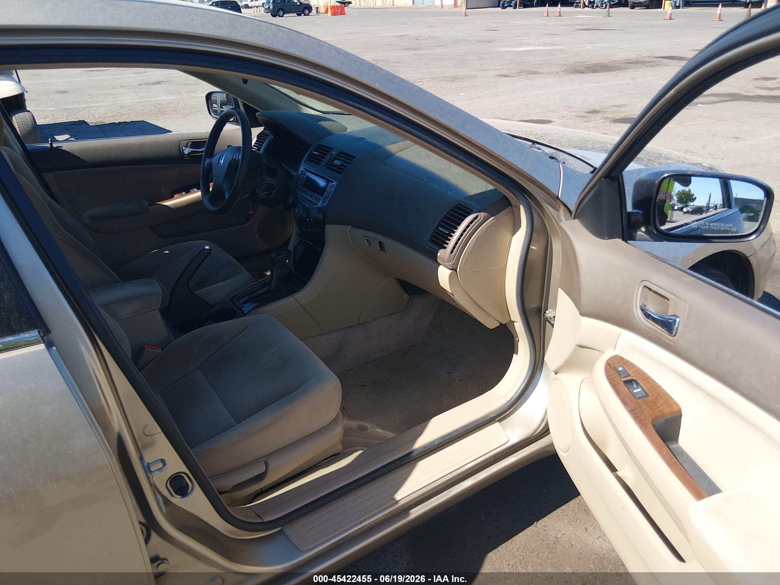 2007 Honda Accord 2.4 Ex Gold vin: JHMCM56767C003446