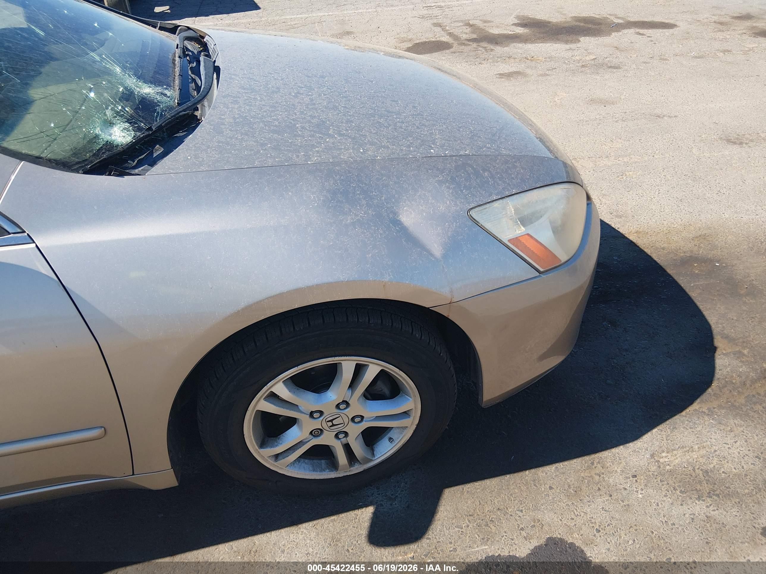 2007 Honda Accord 2.4 Ex Gold vin: JHMCM56767C003446