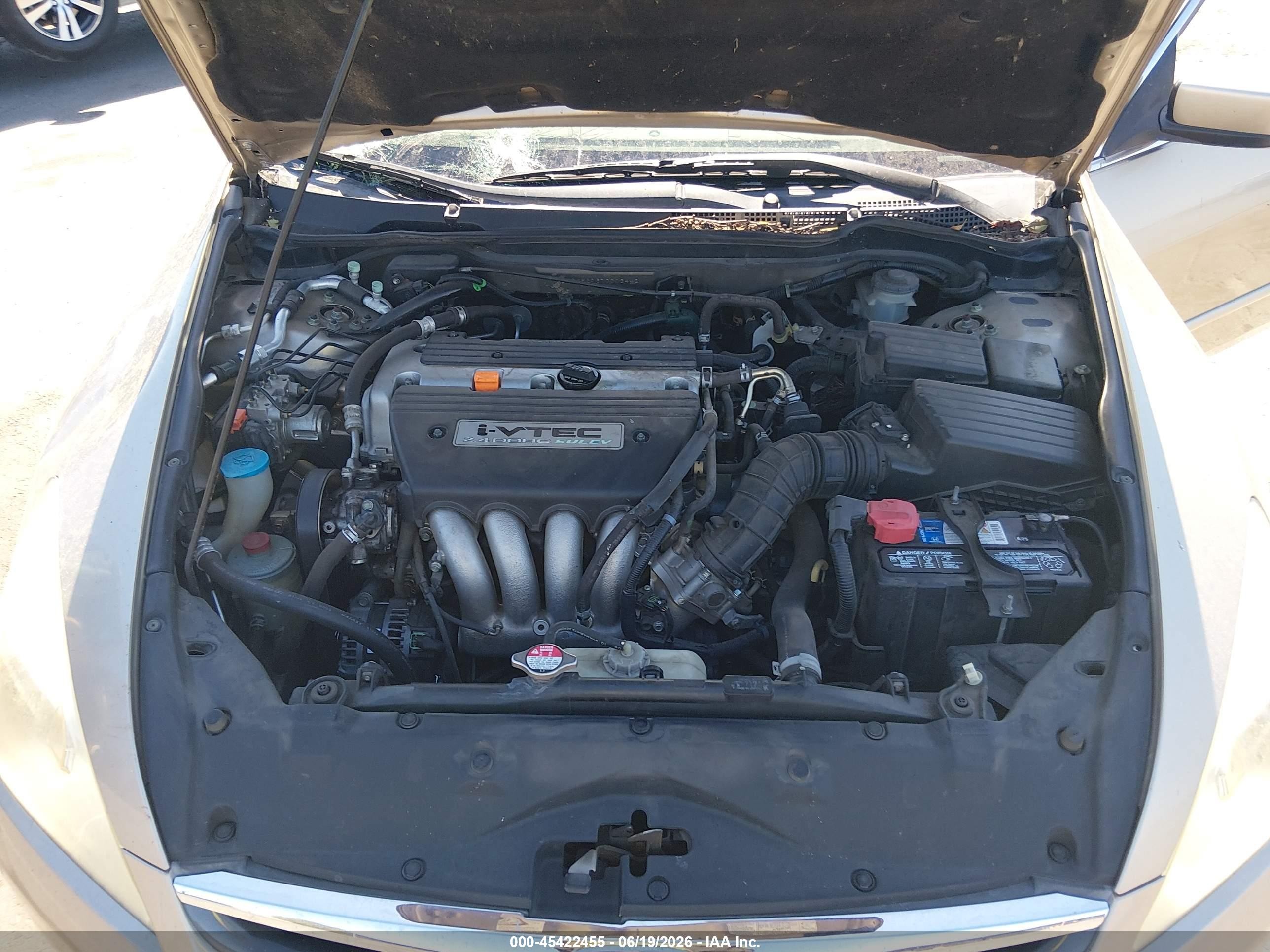 2007 Honda Accord 2.4 Ex Gold vin: JHMCM56767C003446