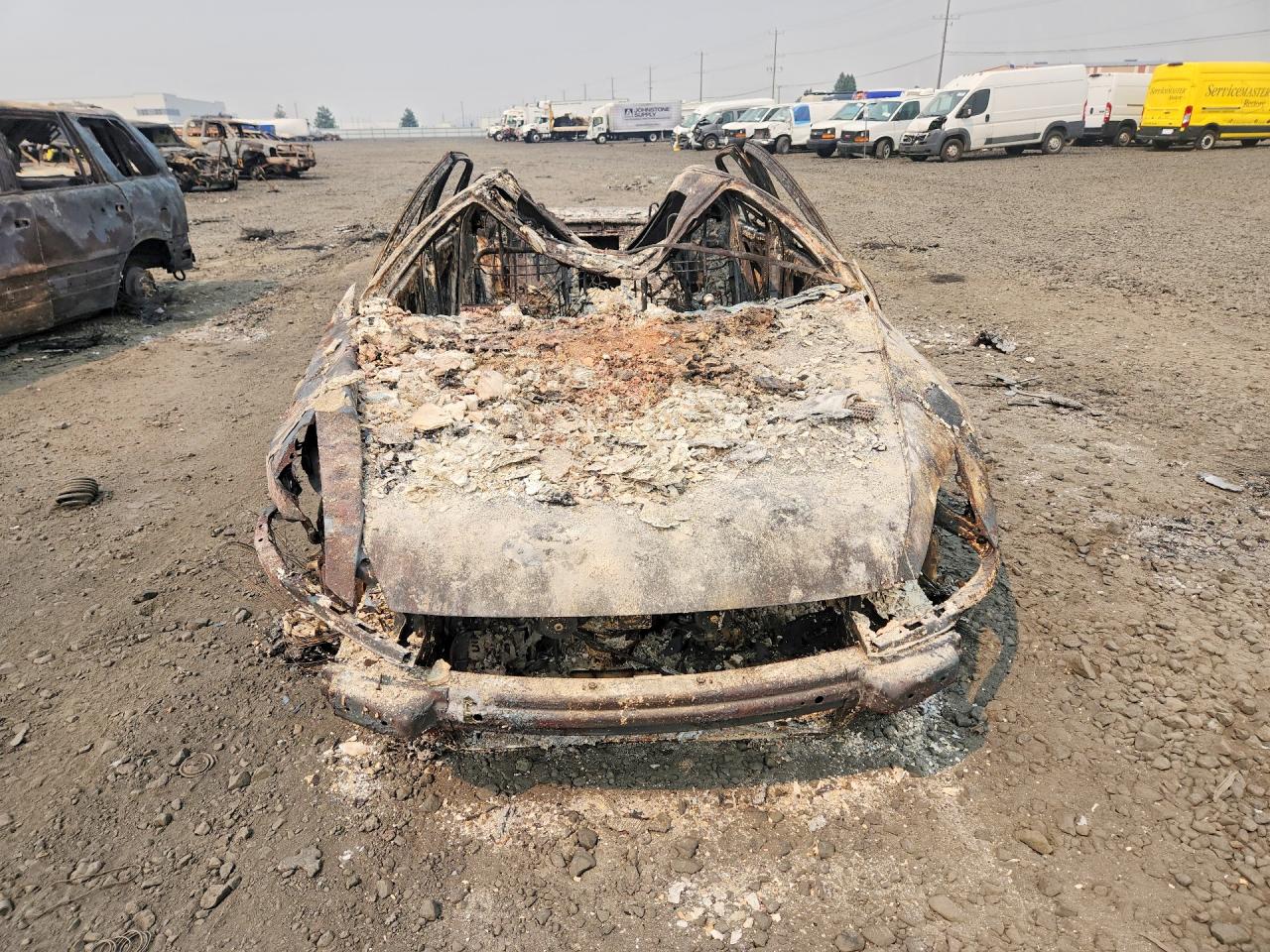 2003 Honda Accord Ex Пожар vin: JHMCM56793C041456