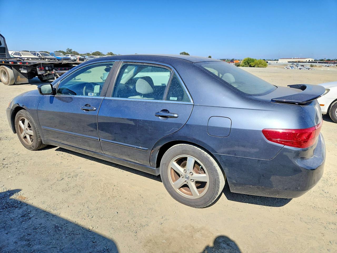 2005 Honda Accord Ex Серый vin: JHMCM567X5C000059