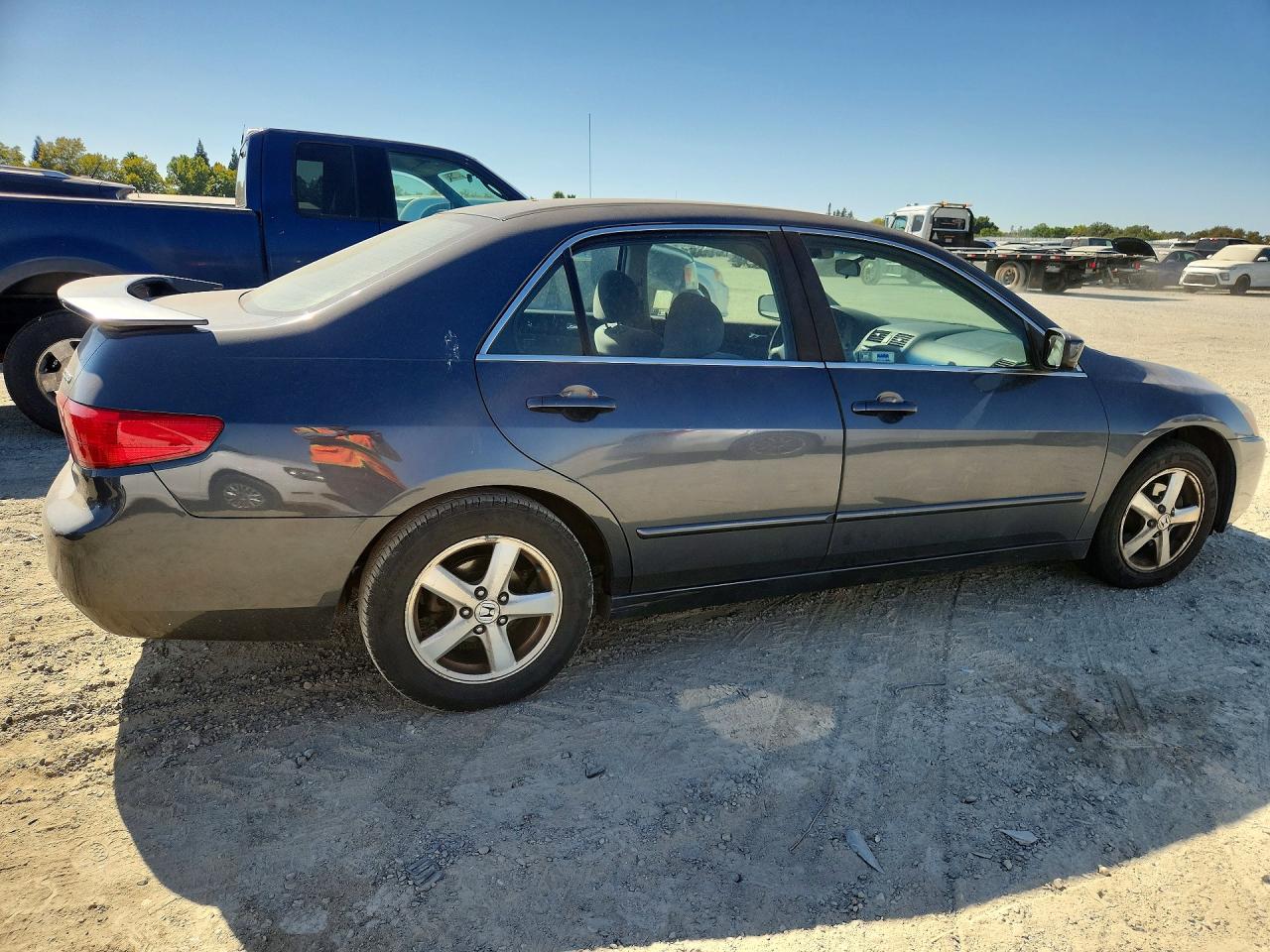 2005 Honda Accord Ex Серый vin: JHMCM567X5C000059