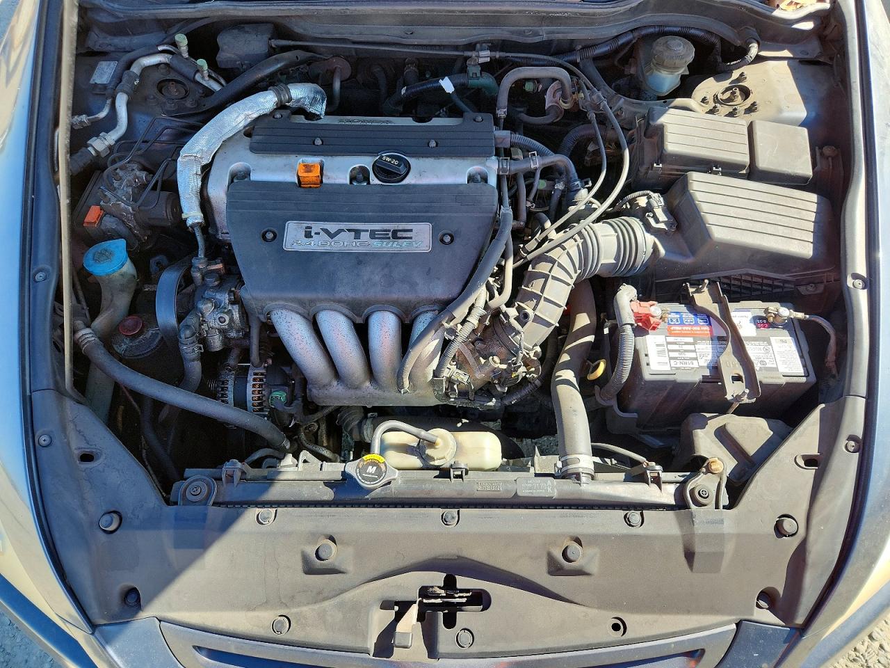 2005 Honda Accord Ex Серый vin: JHMCM567X5C000059