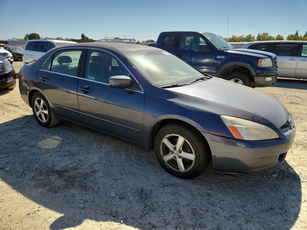 2005 Honda Accord Ex Серый vin: JHMCM567X5C000059