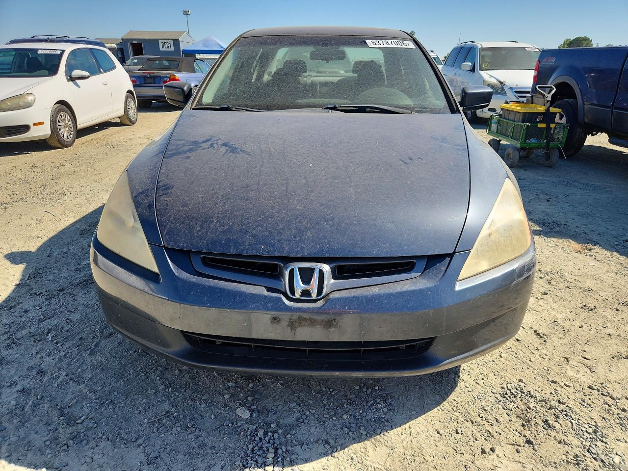 2005 Honda Accord Ex Серый vin: JHMCM567X5C000059