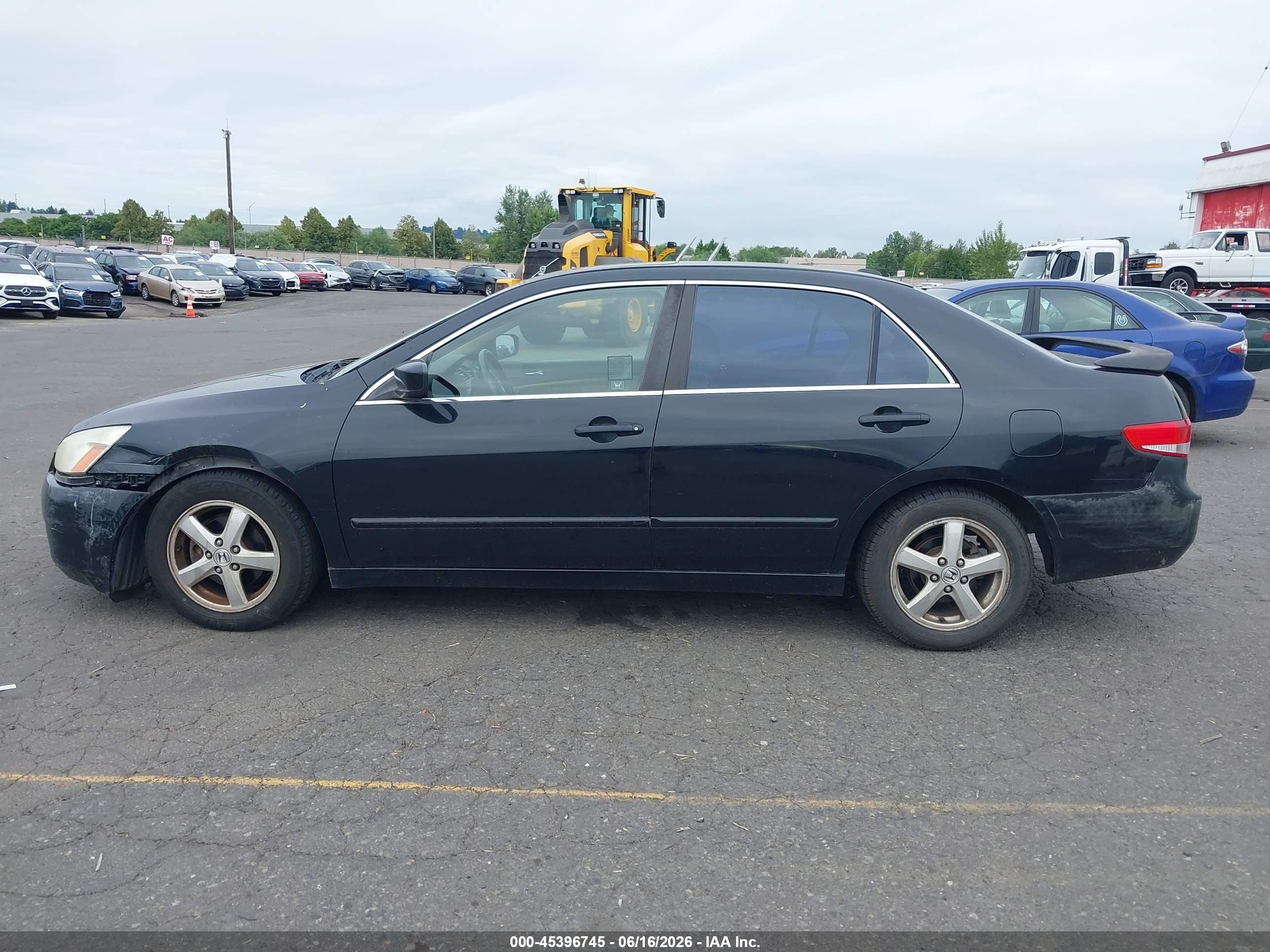 2004 Honda Accord 2.4 Ex Черный vin: JHMCM56814C035001
