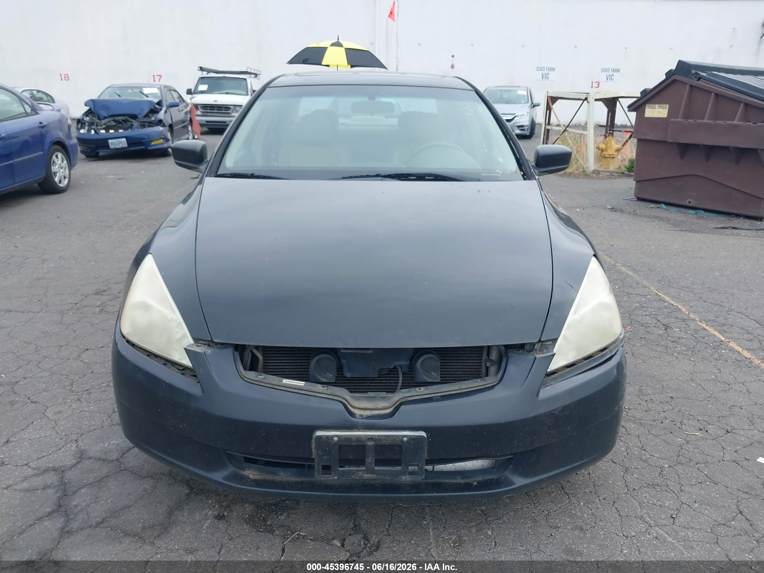 2004 Honda Accord 2.4 Ex Черный vin: JHMCM56814C035001