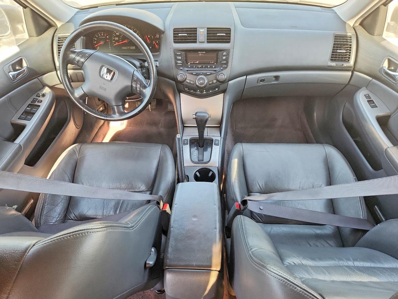 2005 Honda Accord Ex Gray vin: JHMCM56815C000797