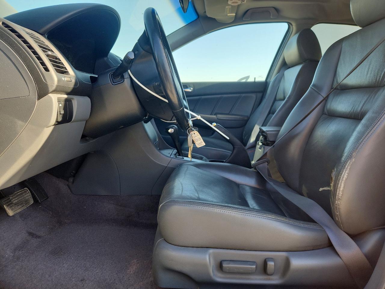 2005 Honda Accord Ex Gray vin: JHMCM56815C000797