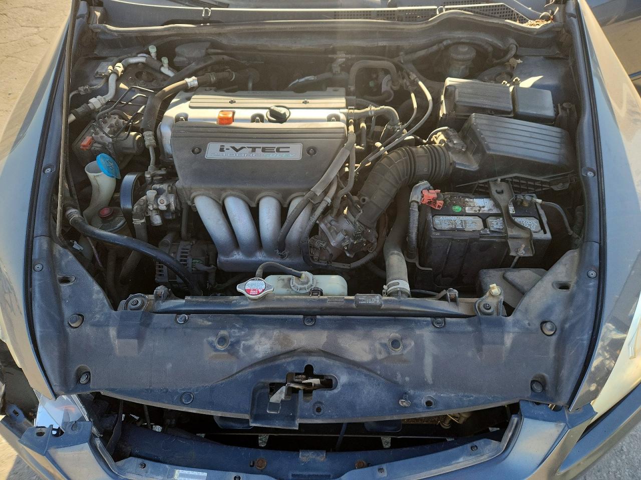 2005 Honda Accord Ex Gray vin: JHMCM56815C000797