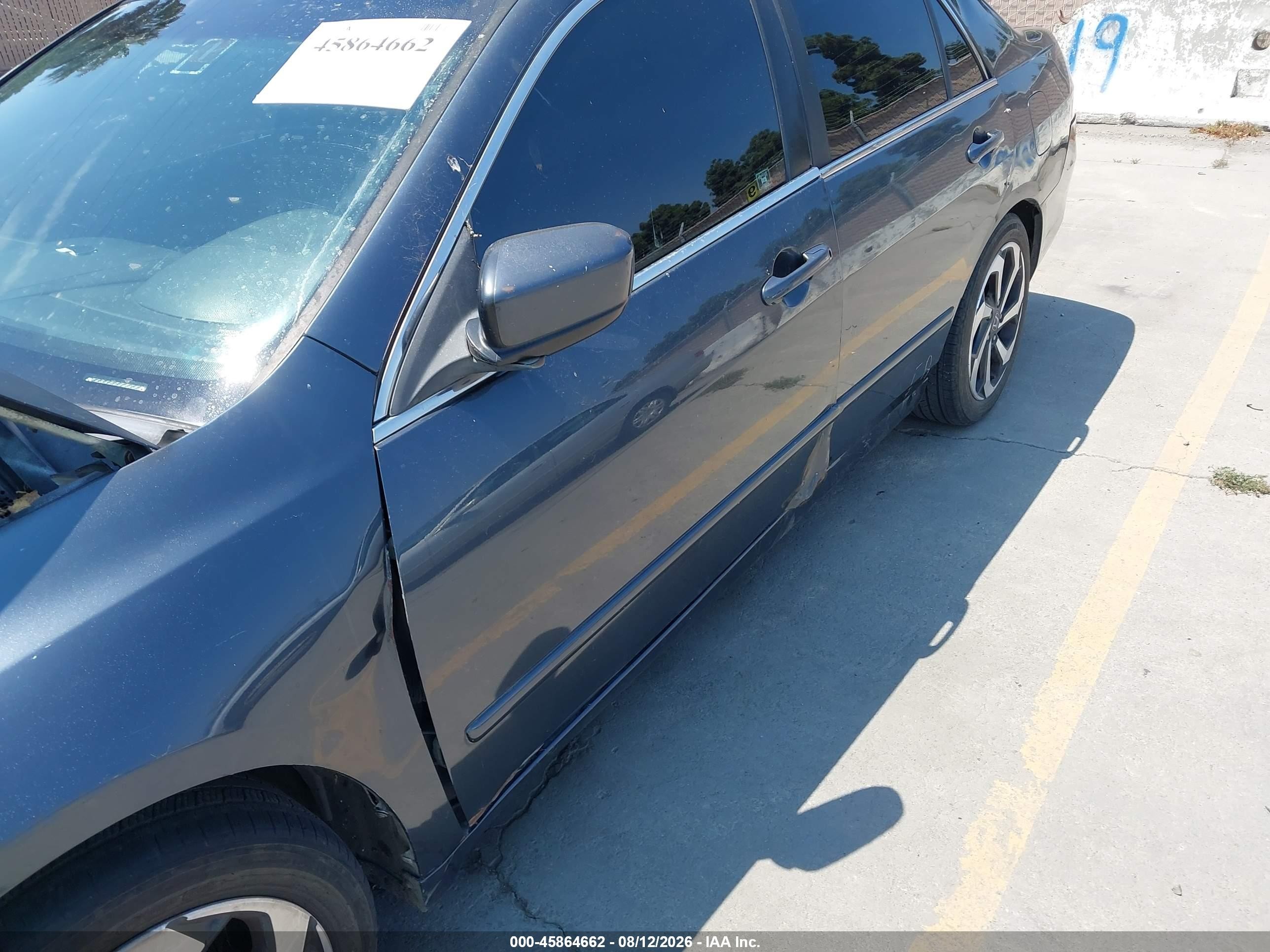 2006 Honda Accord 2.4 Ex Gray vin: JHMCM56816C005340