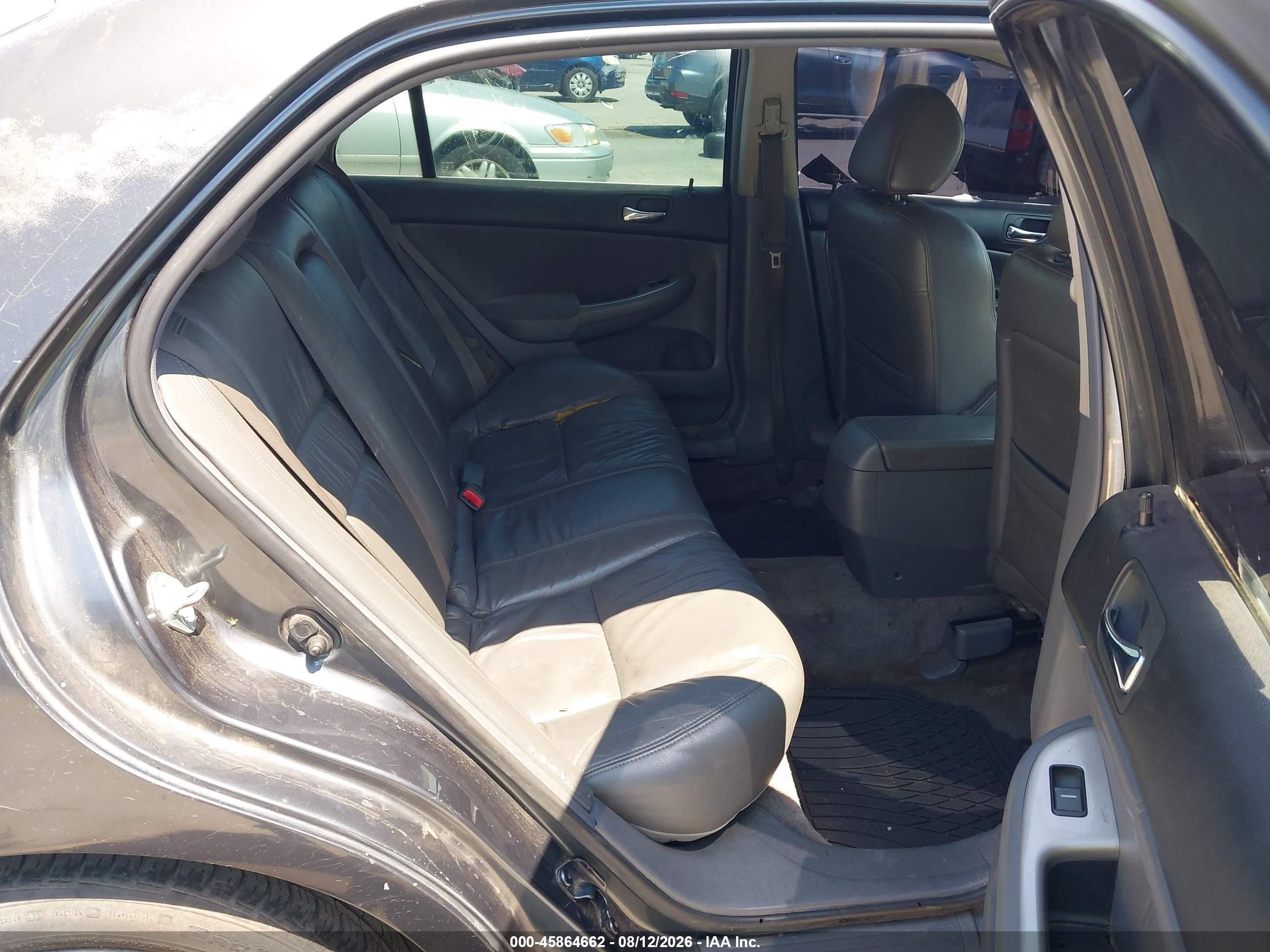 2006 Honda Accord 2.4 Ex Gray vin: JHMCM56816C005340