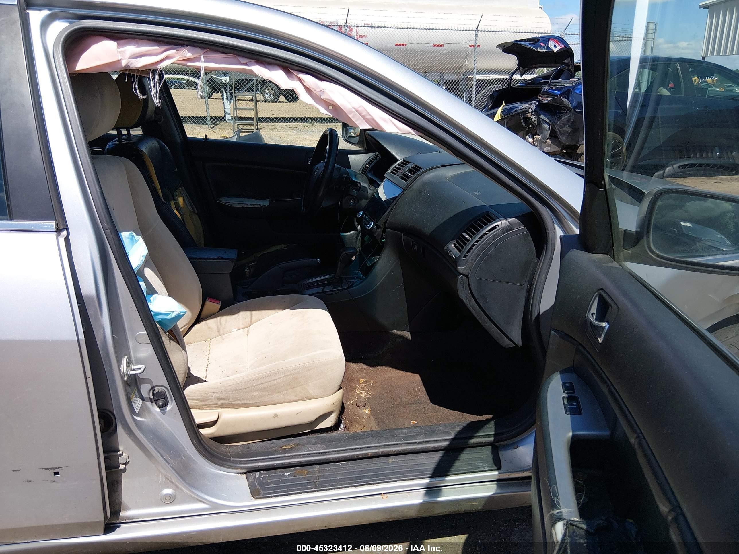 2006 Honda Accord 2.4 Ex Silver vin: JHMCM56826C007338