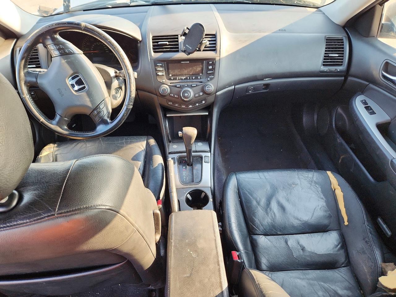 2004 Honda Accord Ex Silver vin: JHMCM56834C002680