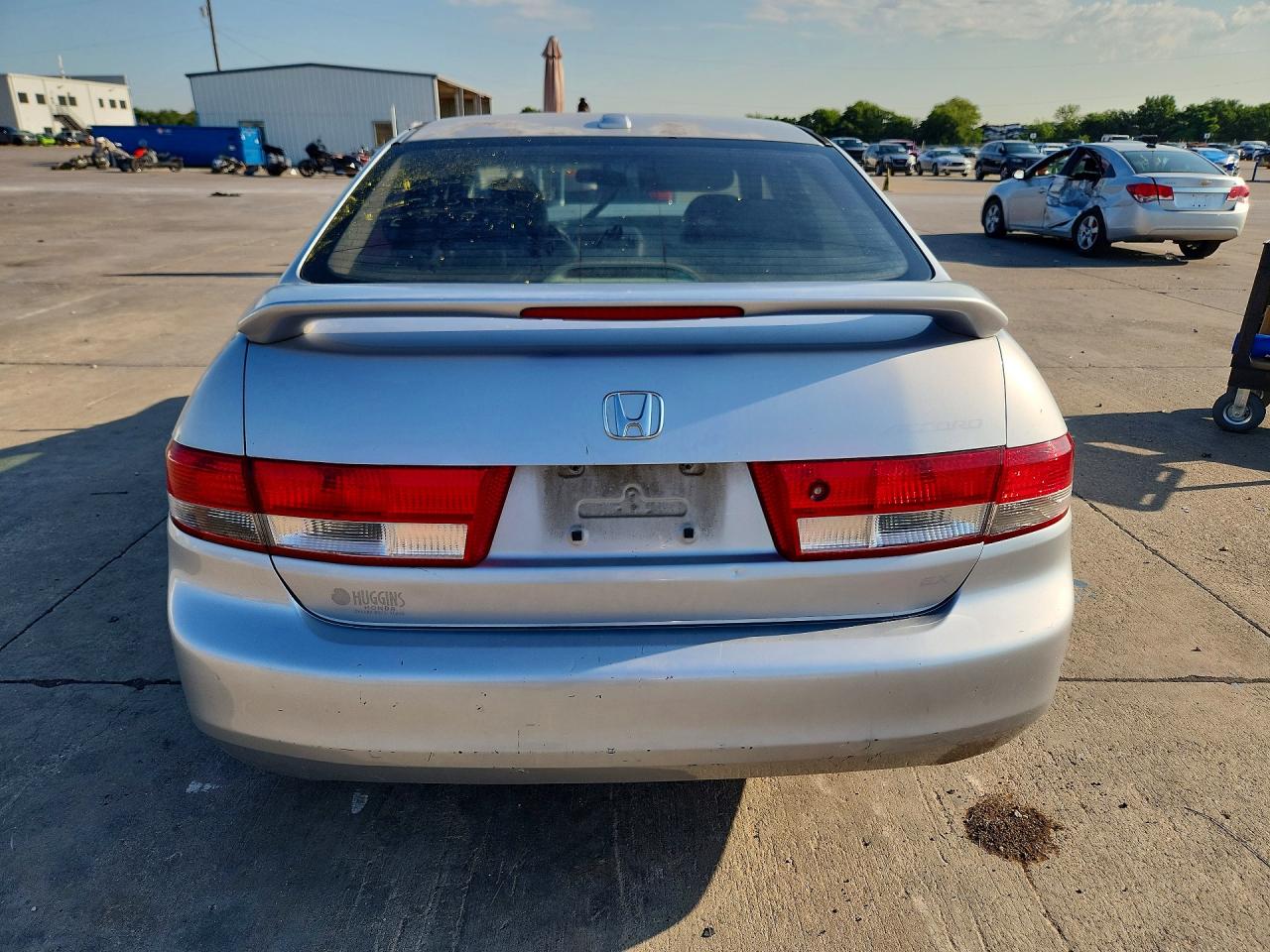 2004 Honda Accord Ex Silver vin: JHMCM56834C002680