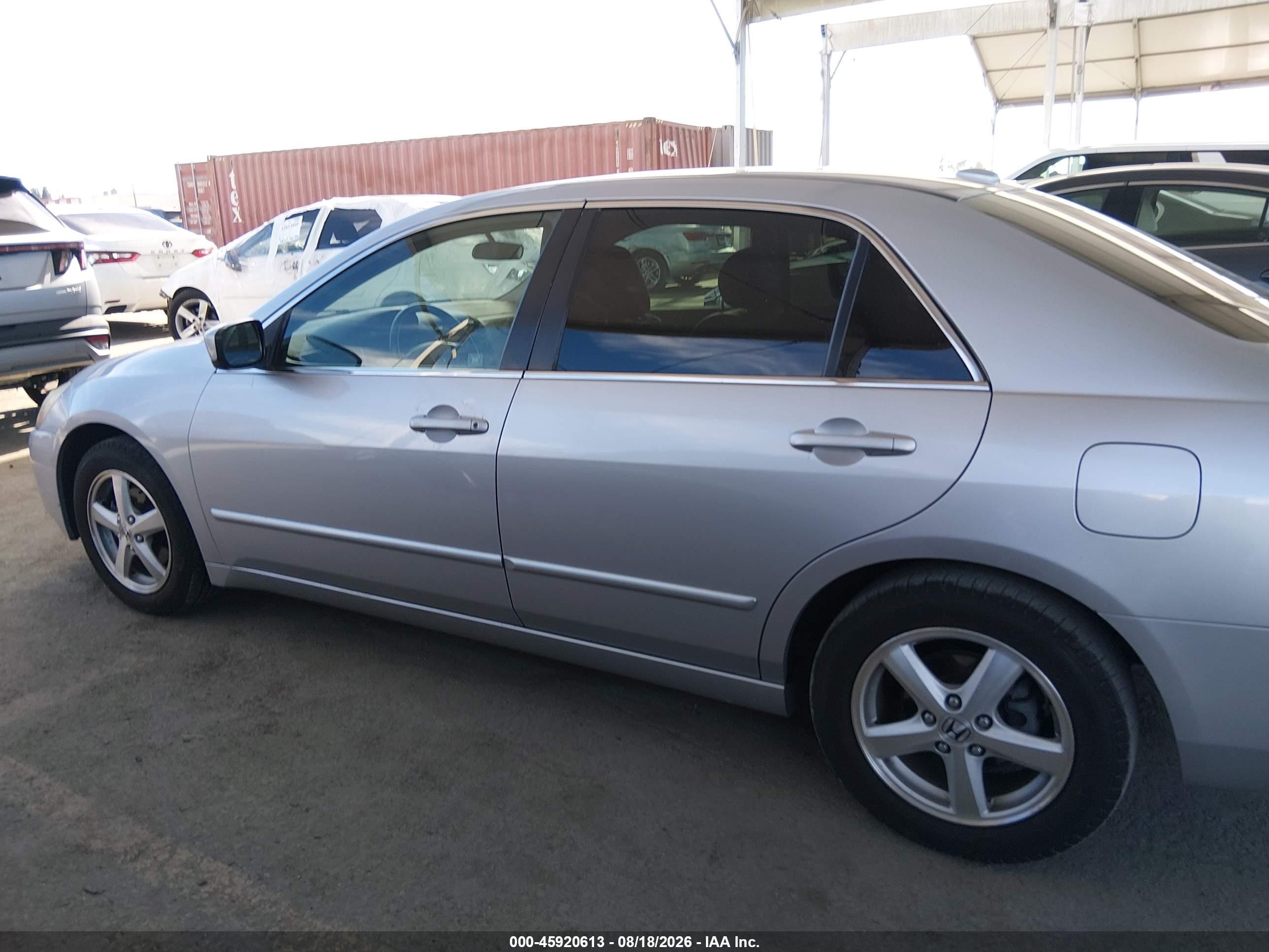 2004 Honda Accord 2.4 Ex Silver vin: JHMCM56834C016871