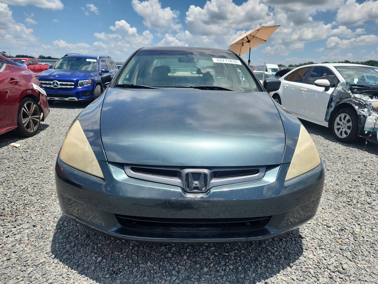 2005 Honda Accord Ex Gray vin: JHMCM56835C004916