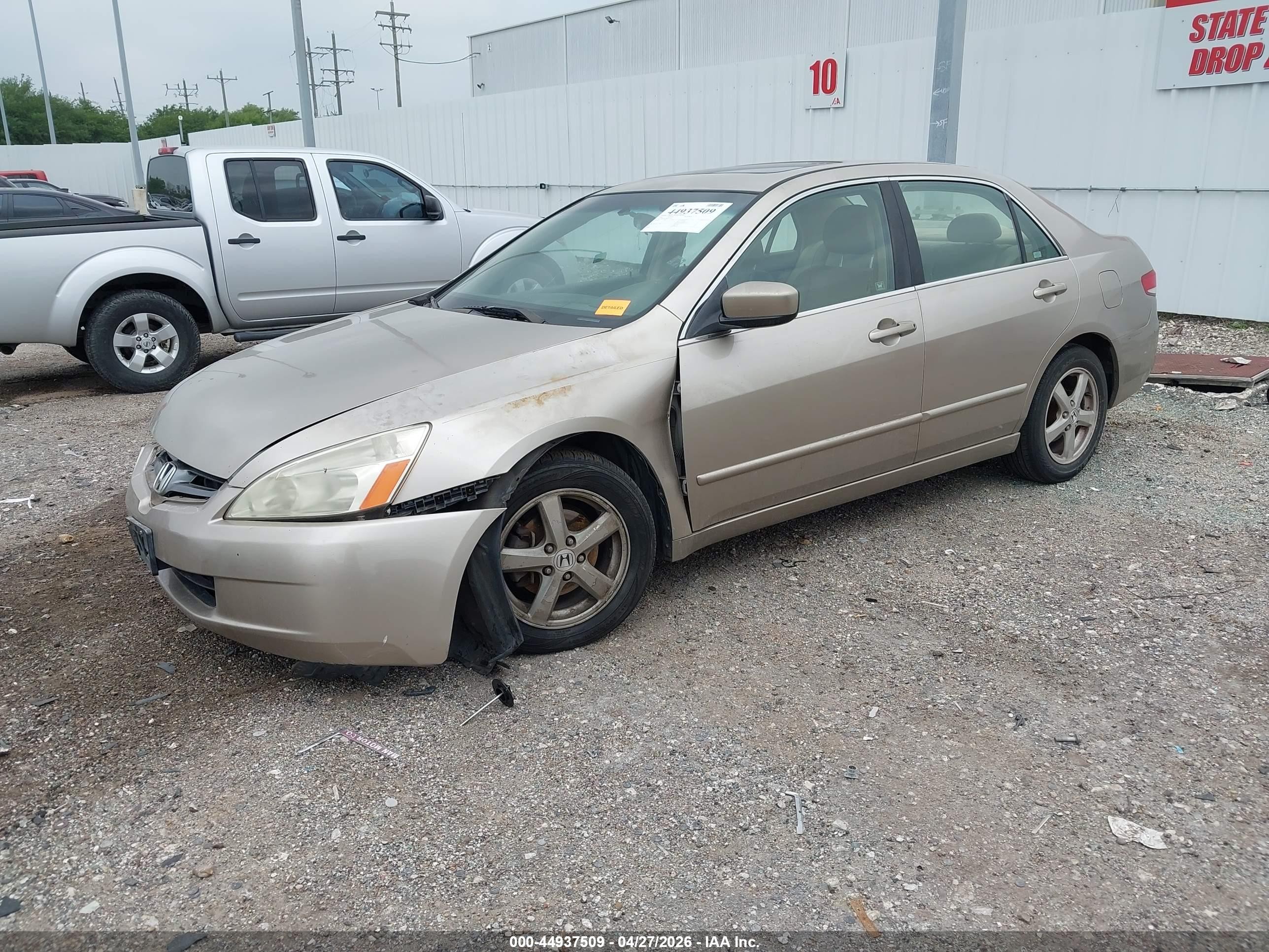 2004 Honda Accord 2.4 Ex Gold vin: JHMCM56844C001201