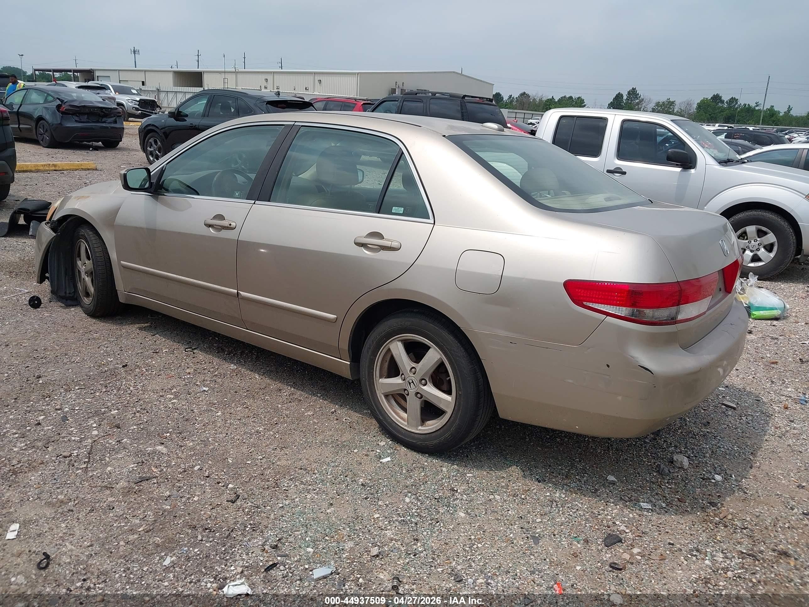 2004 Honda Accord 2.4 Ex Gold vin: JHMCM56844C001201