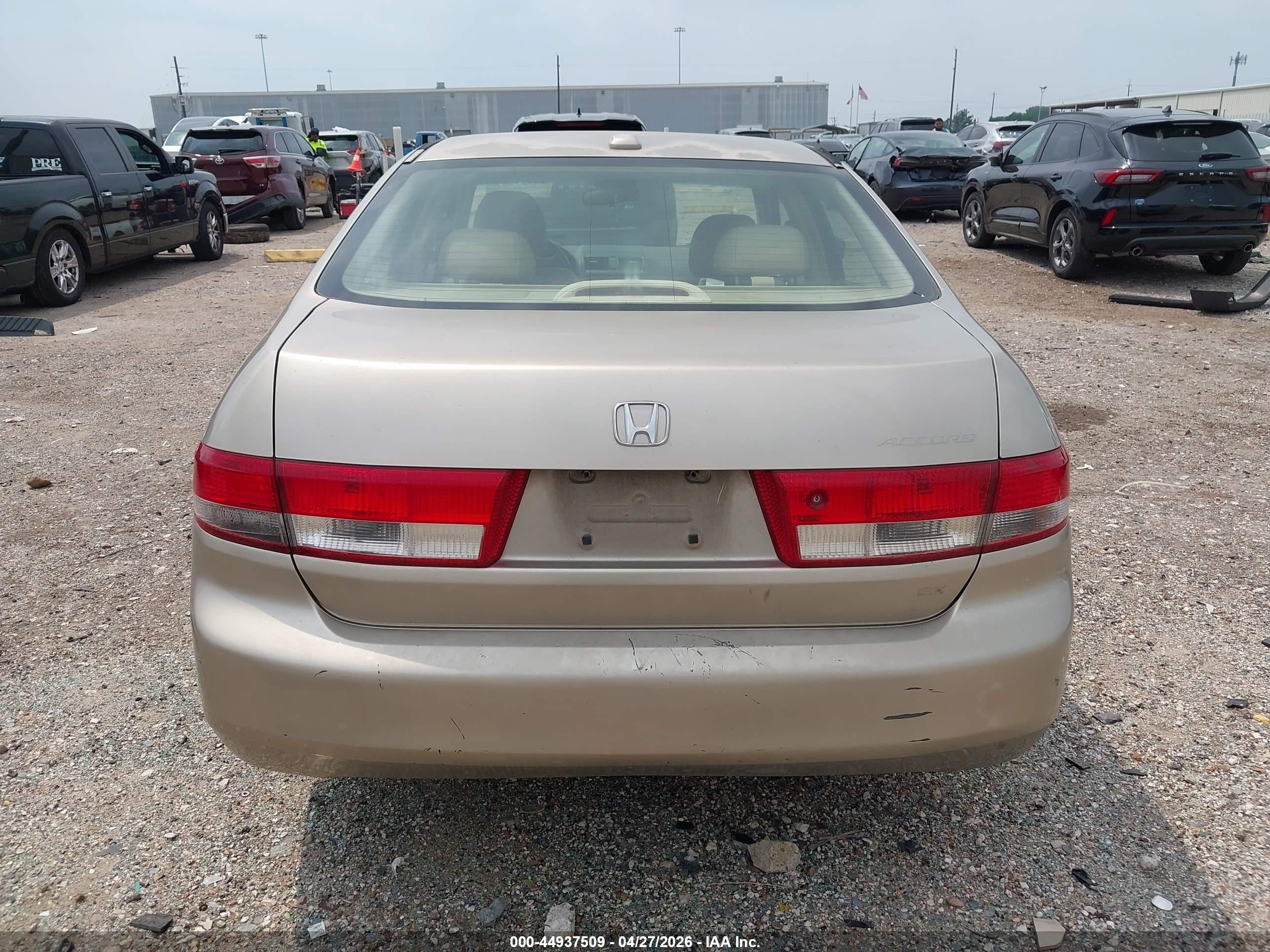 2004 Honda Accord 2.4 Ex Gold vin: JHMCM56844C001201