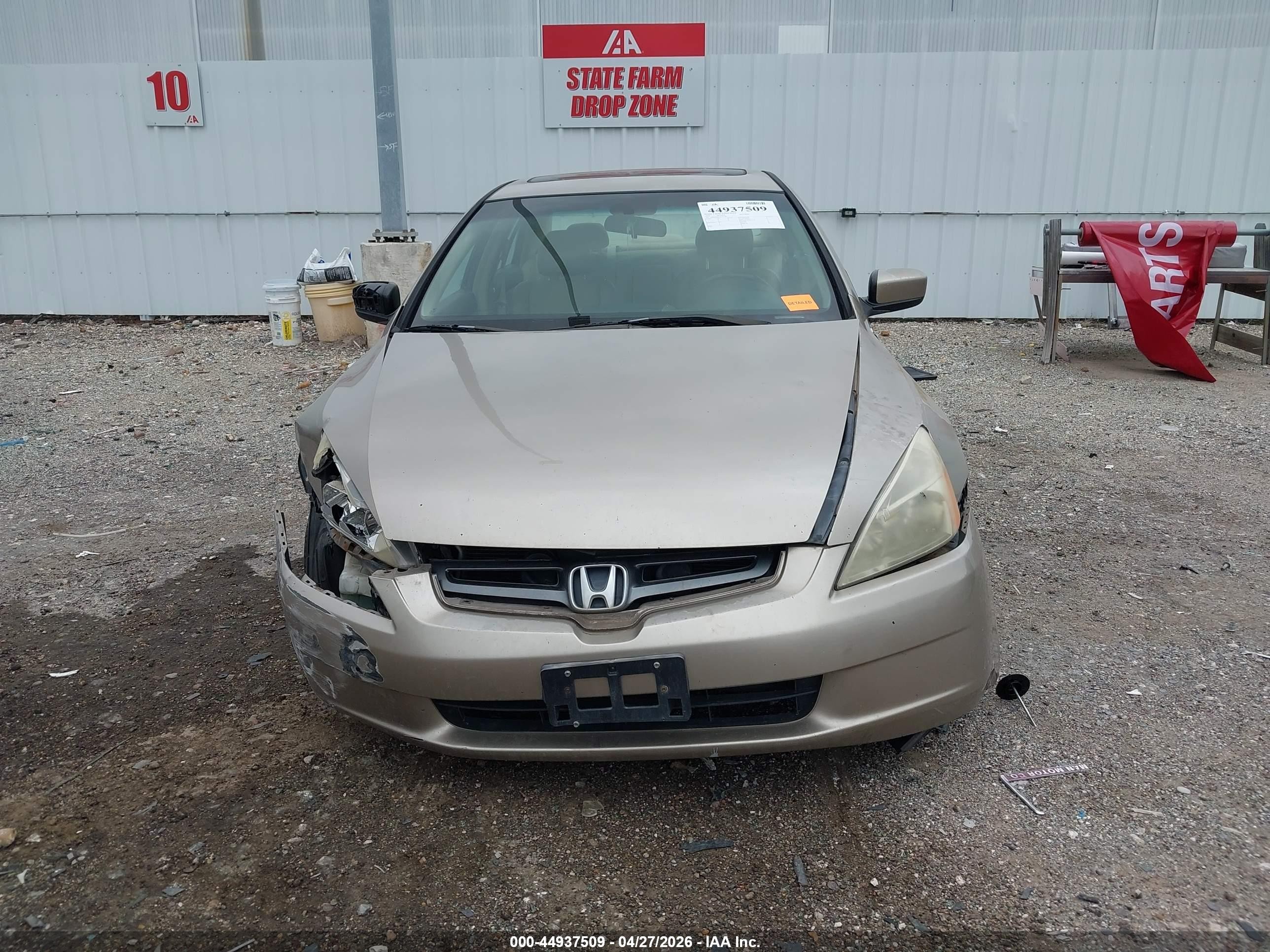 2004 Honda Accord 2.4 Ex Gold vin: JHMCM56844C001201