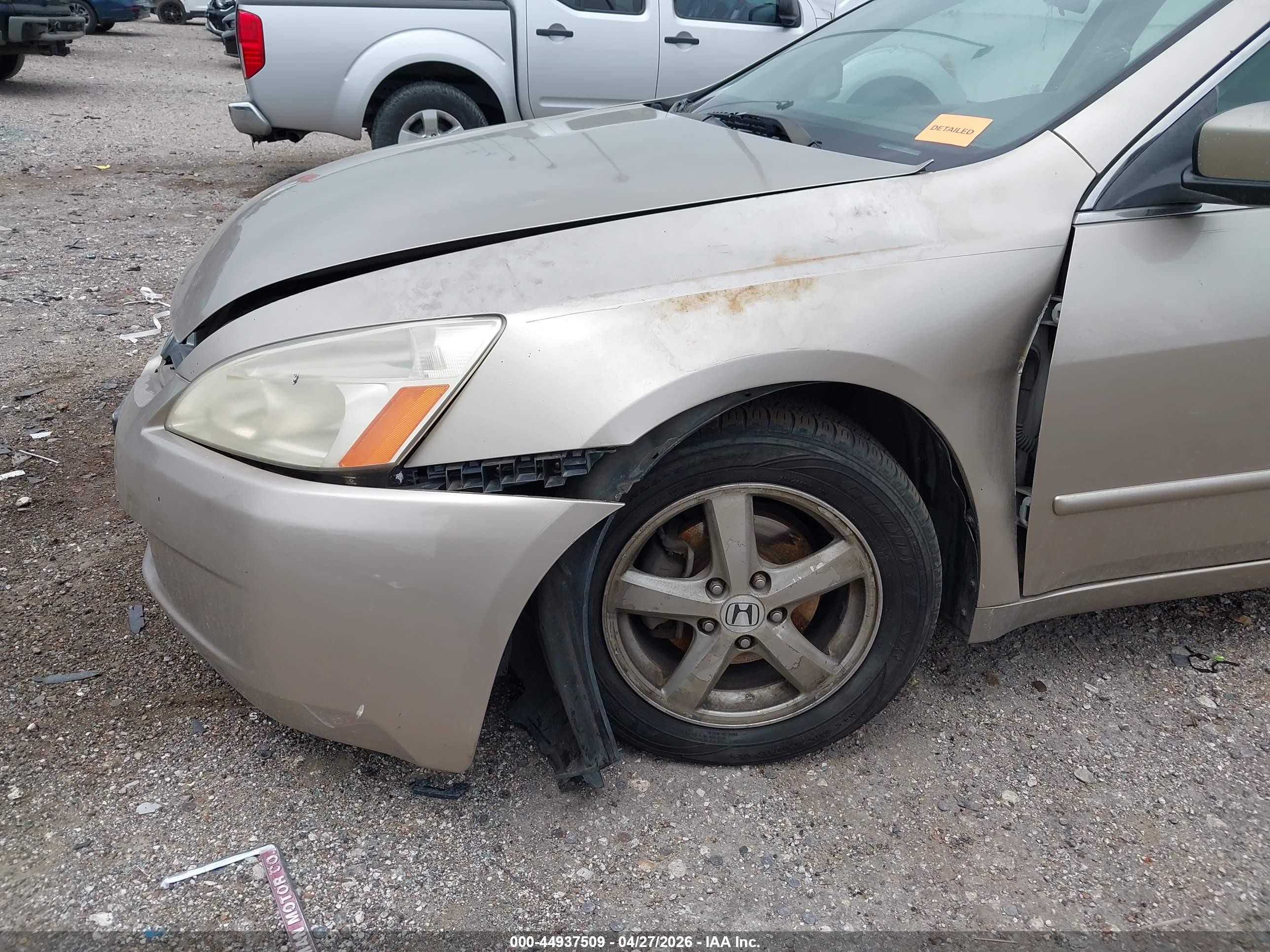 2004 Honda Accord 2.4 Ex Gold vin: JHMCM56844C001201